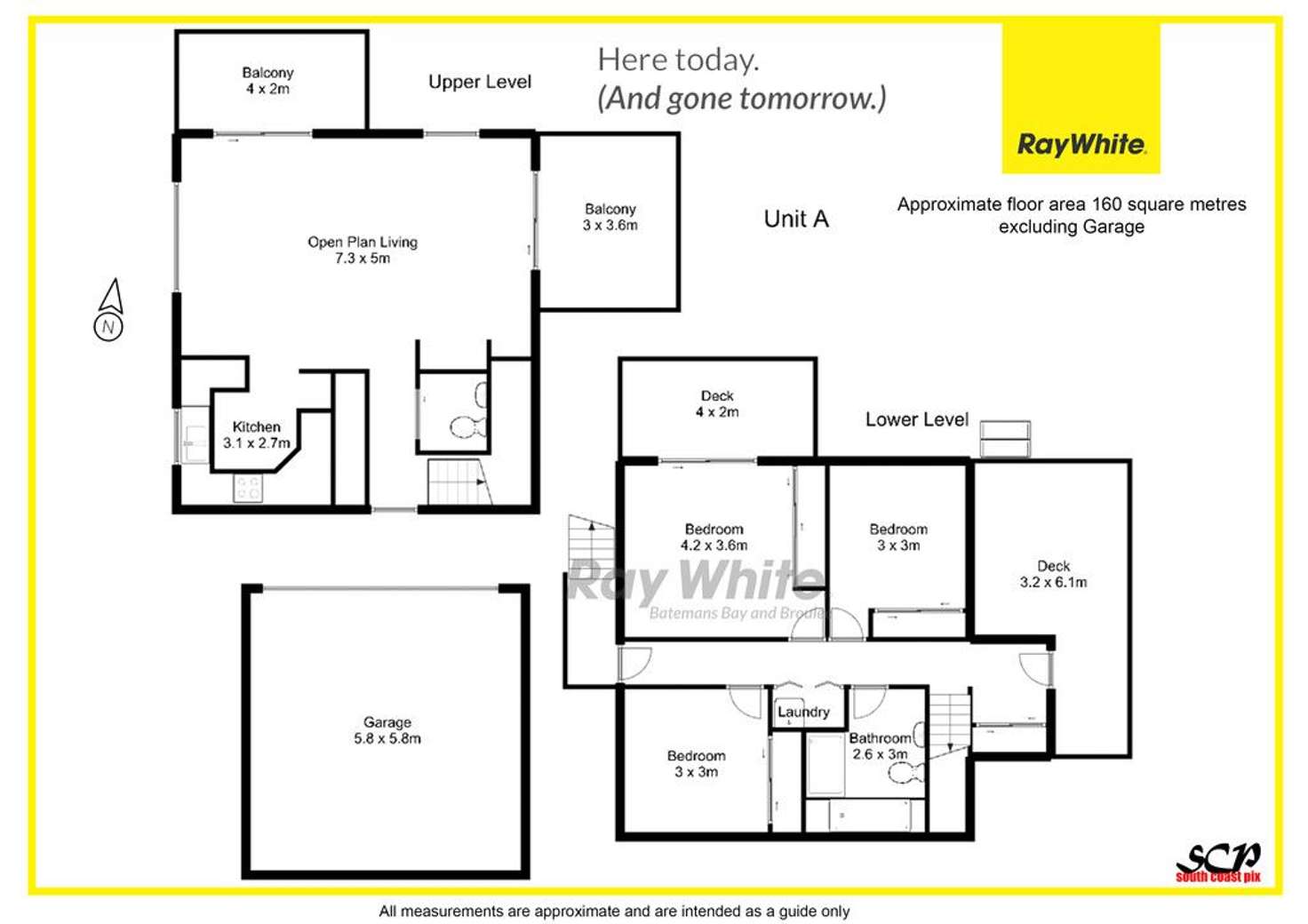 Floorplan of Homely townhouse listing, 18b Pacific Street, Batemans Bay NSW 2536