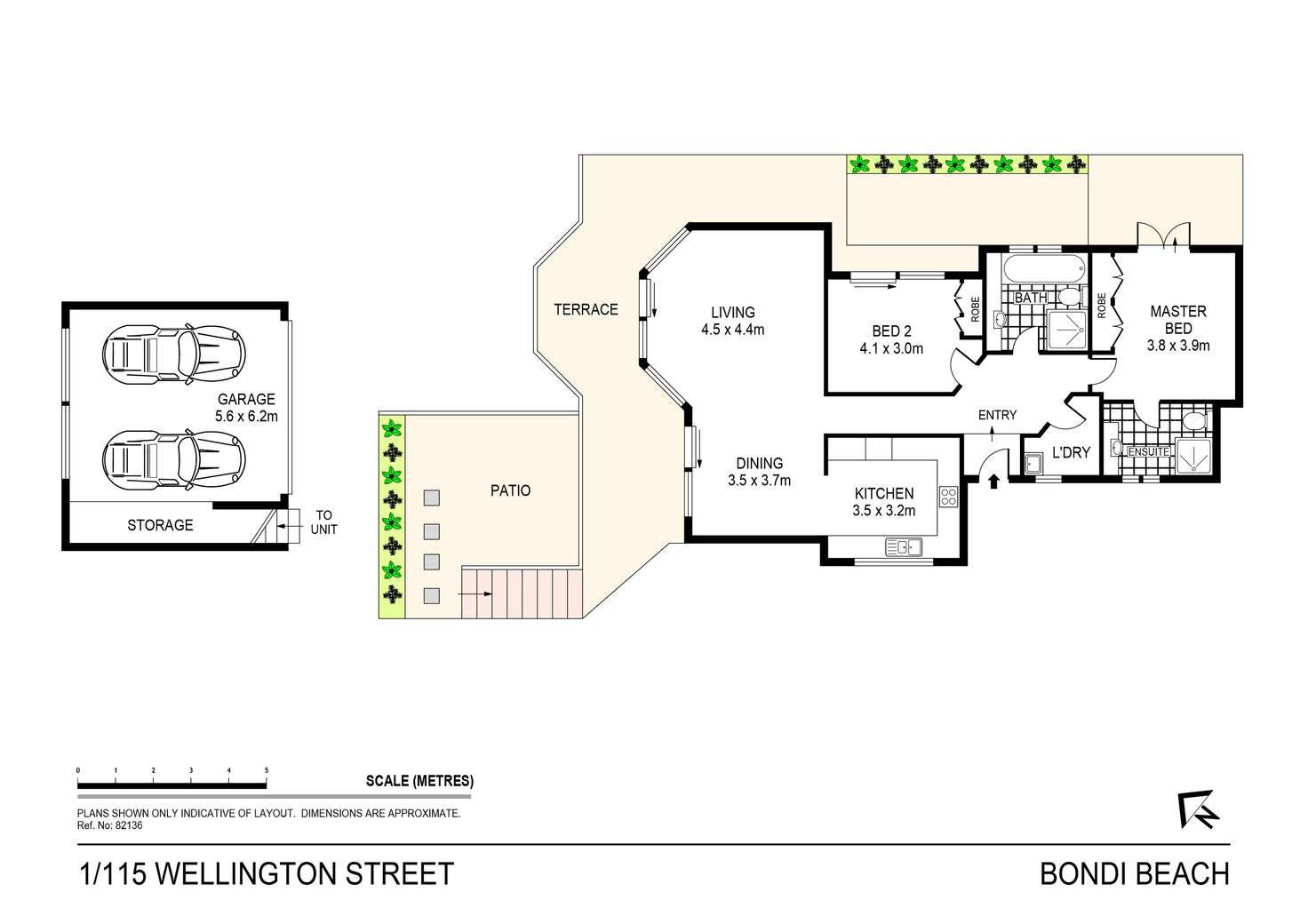 Floorplan of Homely apartment listing, 1/115 Wellington Street, Bondi Beach NSW 2026