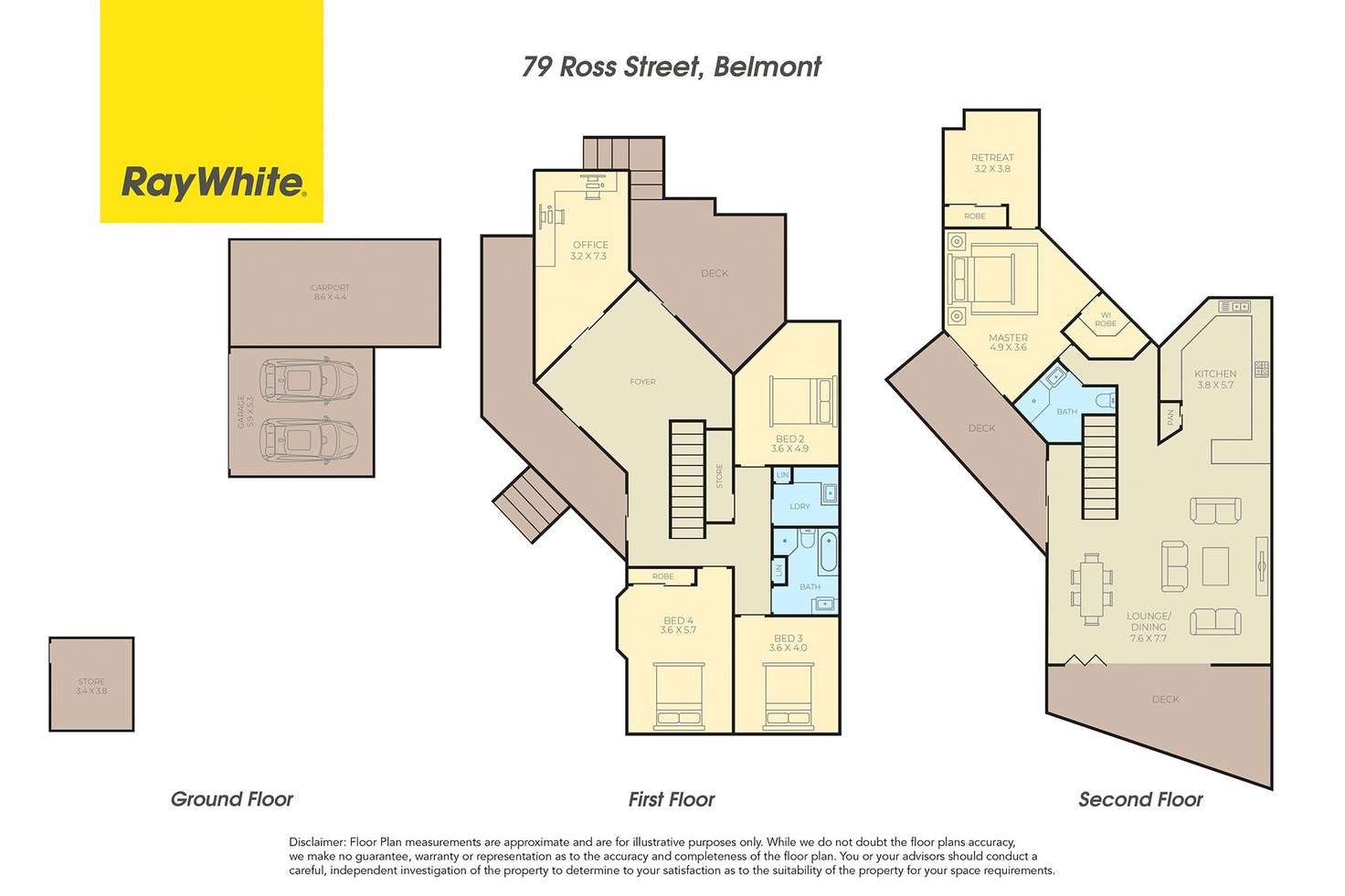 Floorplan of Homely house listing, 79 Ross Street, Belmont NSW 2280