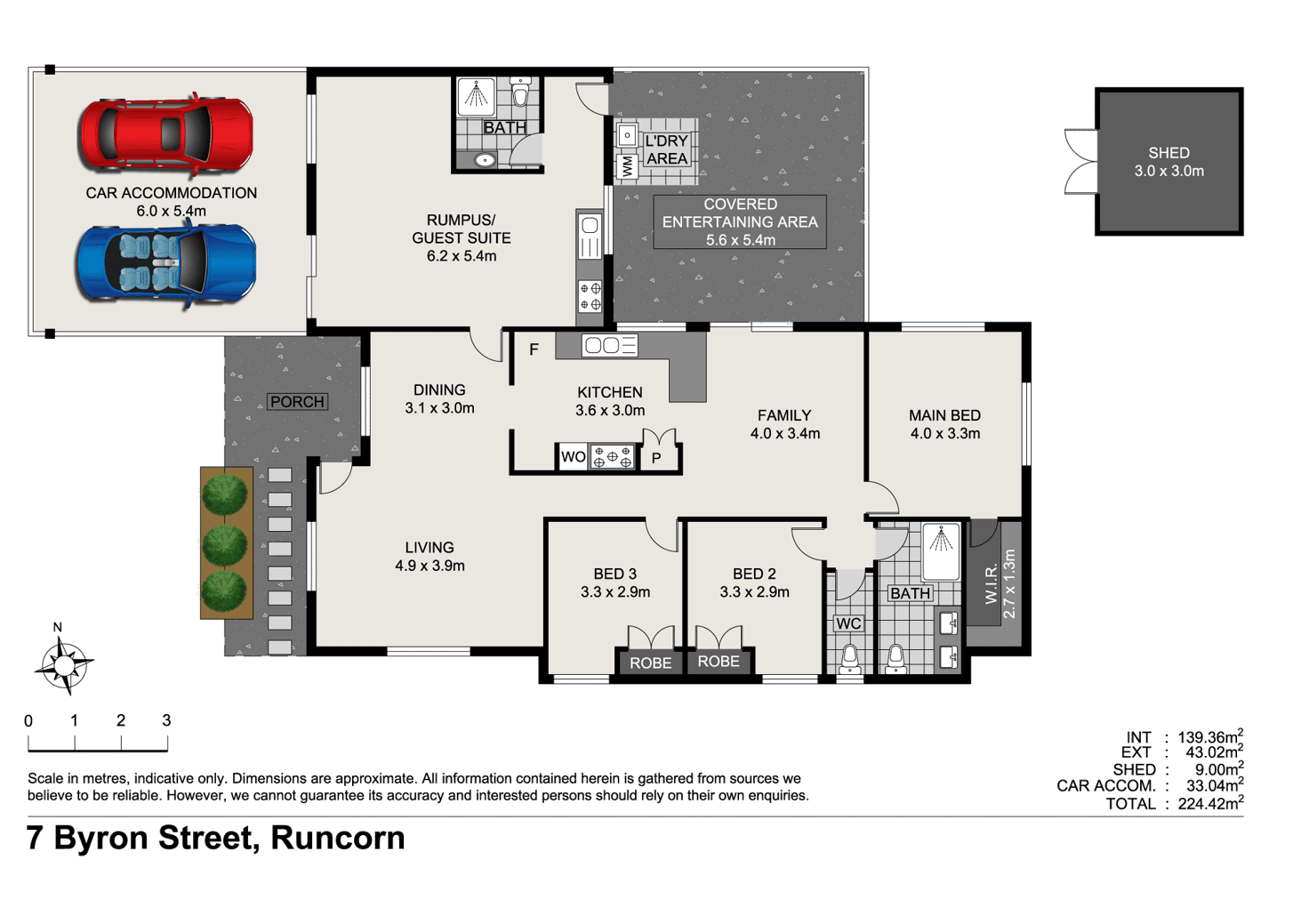 Floorplan of Homely house listing, 7 Byron Street, Runcorn QLD 4113