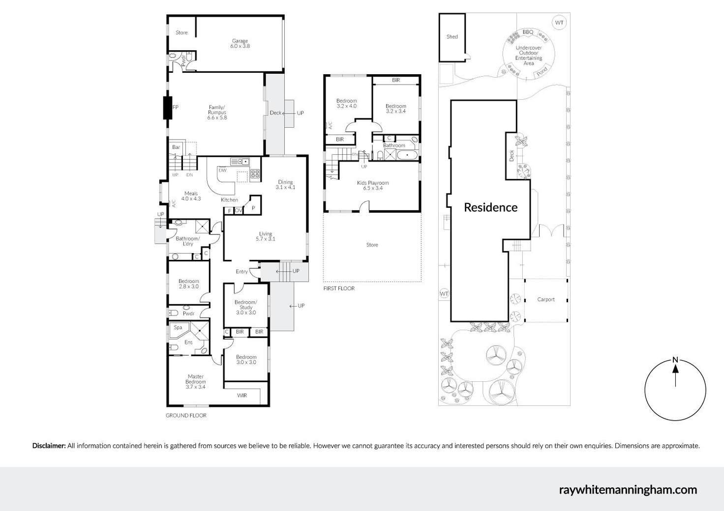 Floorplan of Homely house listing, 44 Dirkala Avenue, Heathmont VIC 3135