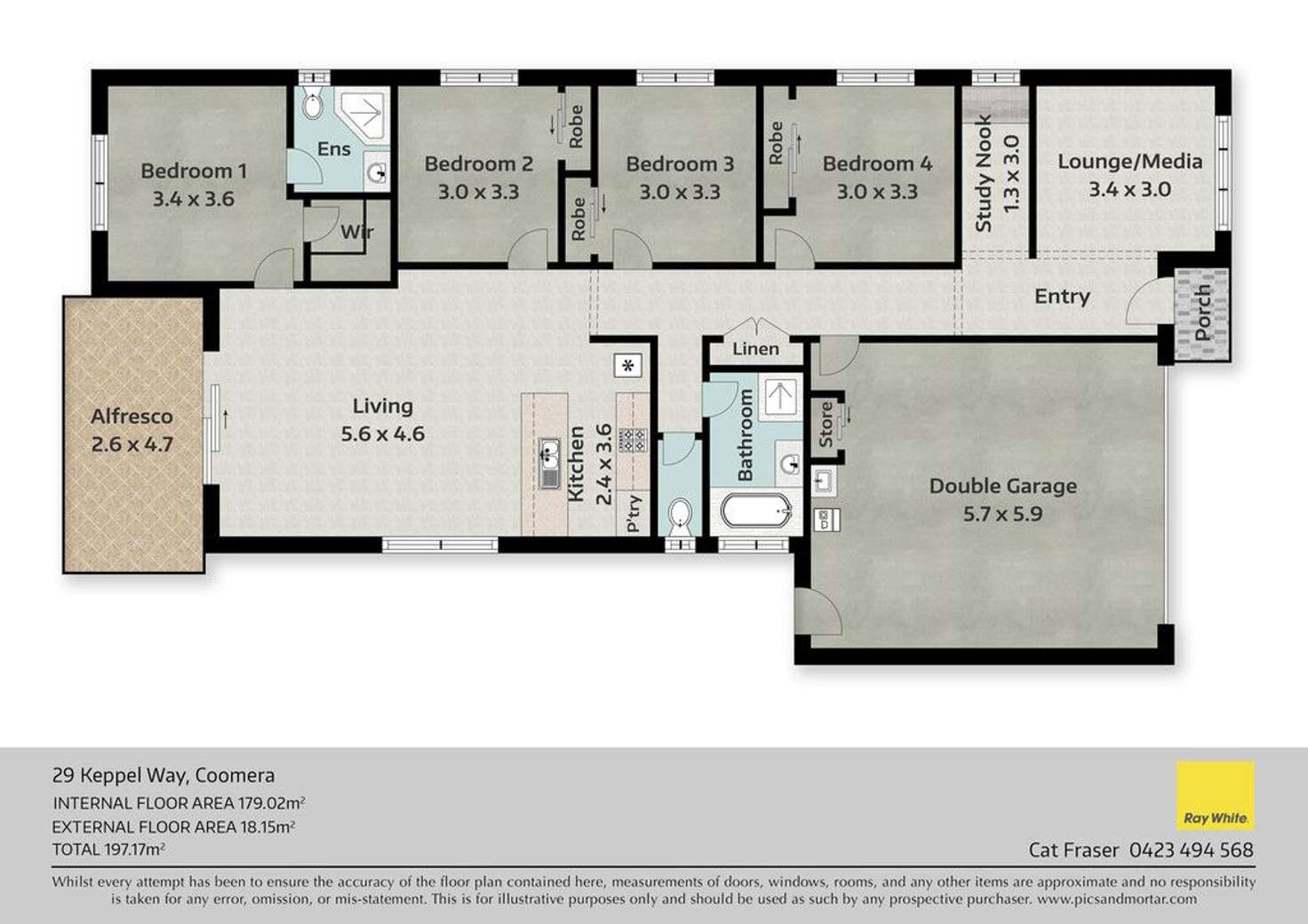 Floorplan of Homely house listing, 29 Keppel Way, Coomera QLD 4209