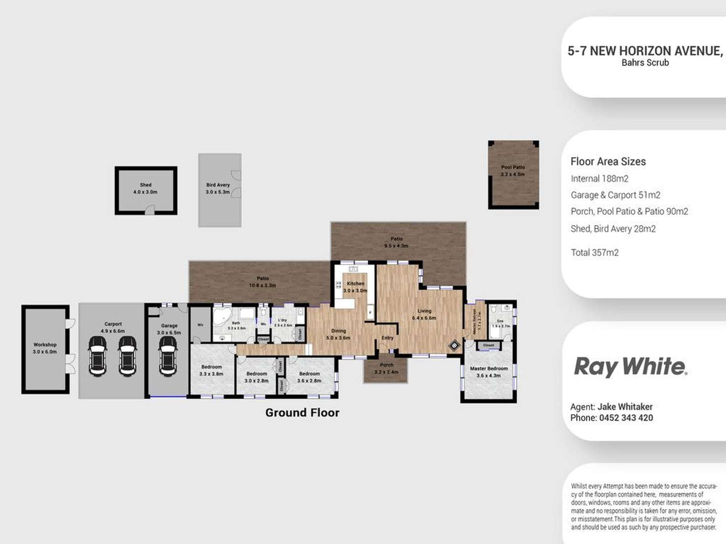 Floorplan of Homely house listing, 5-7 New Horizon Avenue, Bahrs Scrub QLD 4207
