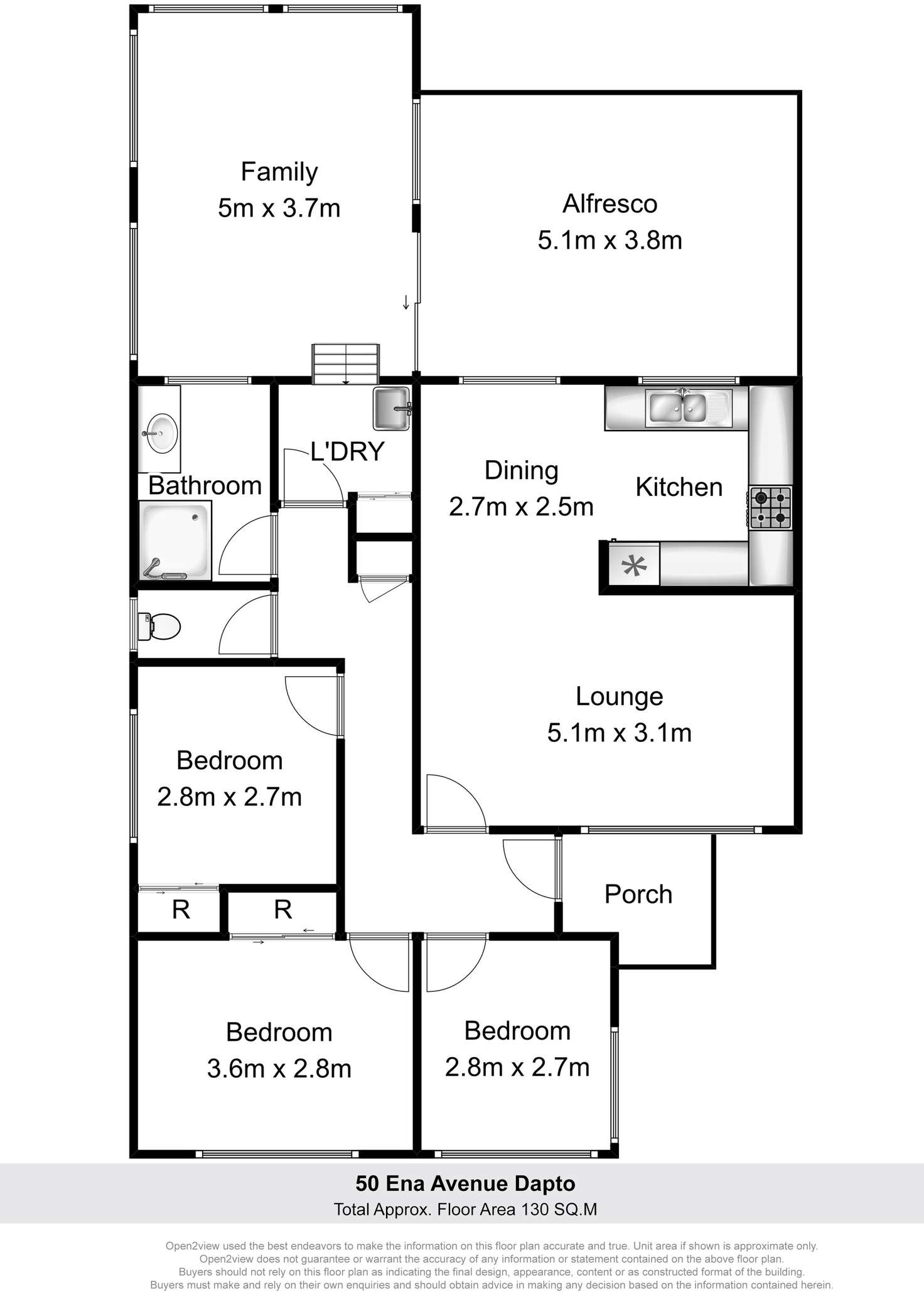 Floorplan of Homely house listing, 50 Ena Avenue, Avondale NSW 2530