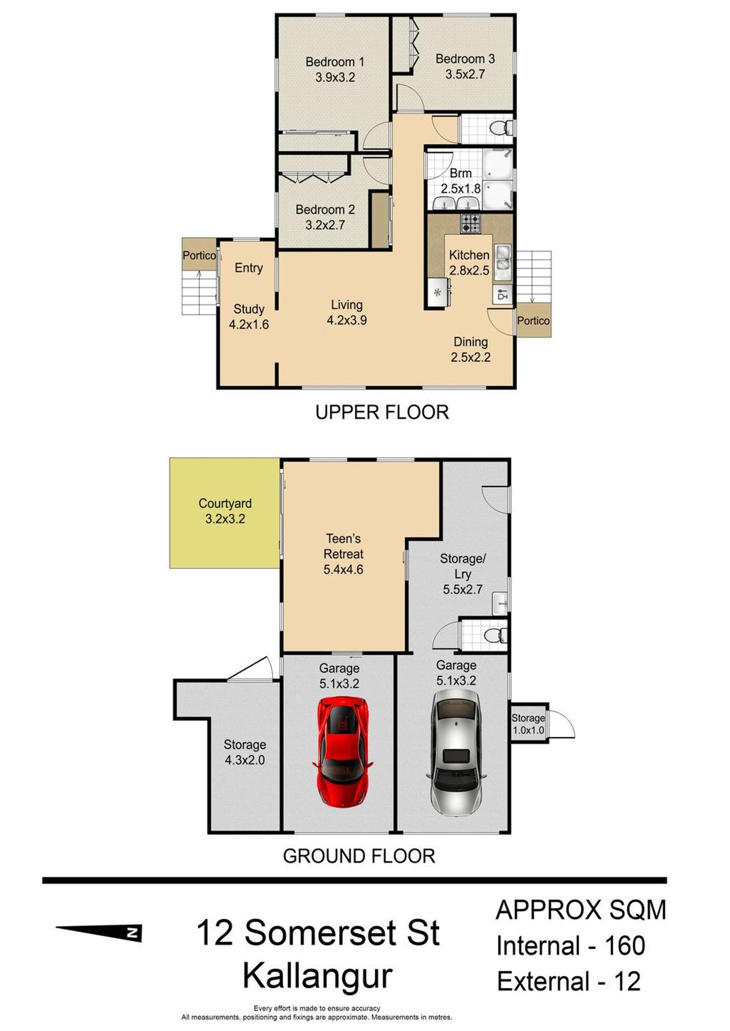 Floorplan of Homely house listing, 12 Somerset Street, Kallangur QLD 4503