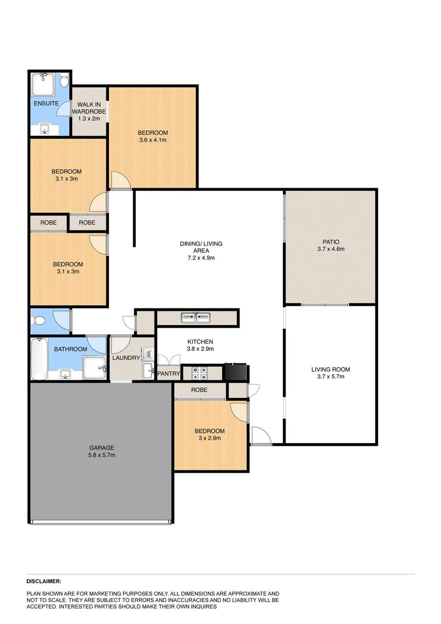 Floorplan of Homely house listing, 15 Bangalow Street, Morayfield QLD 4506