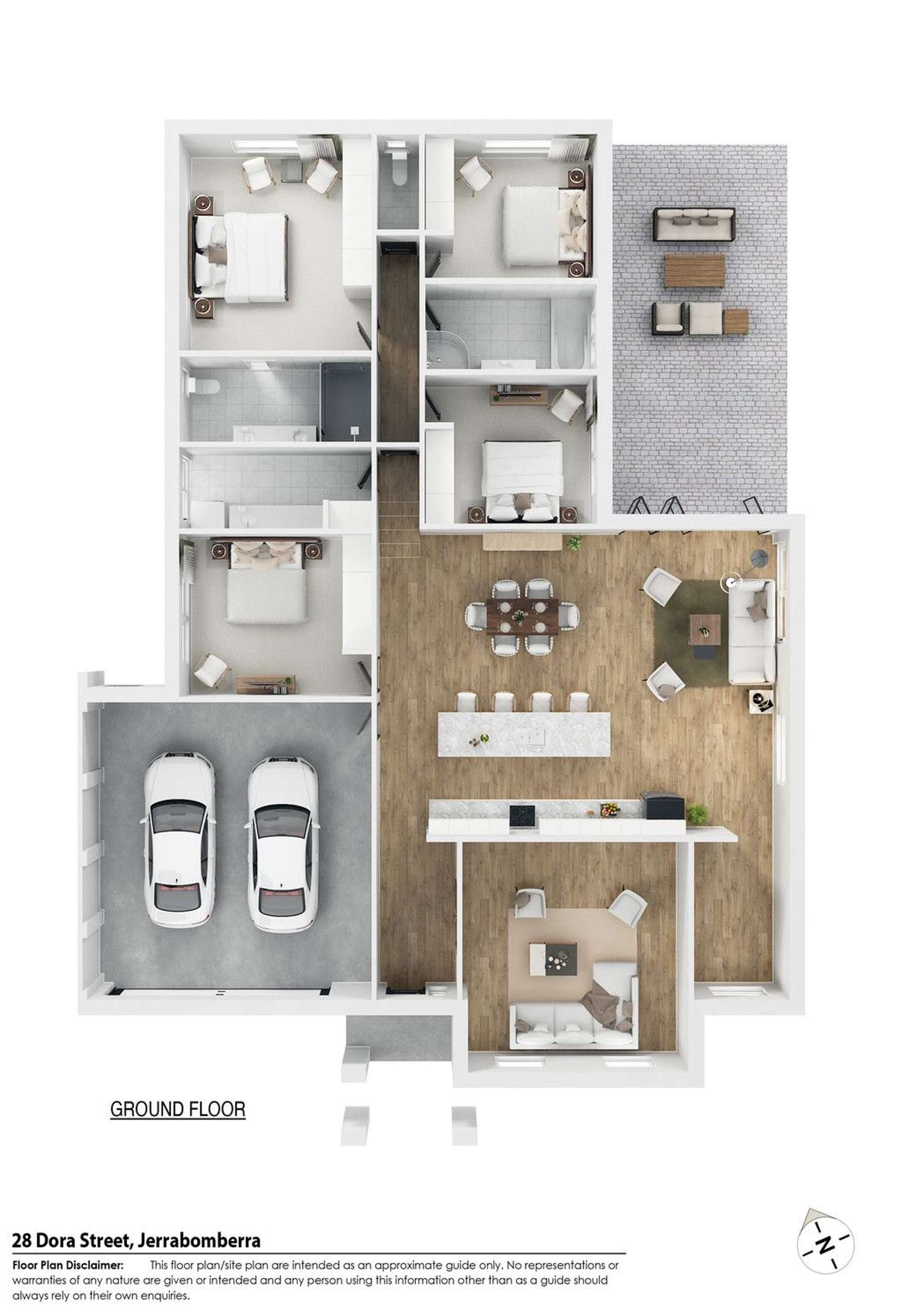 Floorplan of Homely house listing, 28 Dora Street, Jerrabomberra NSW 2619