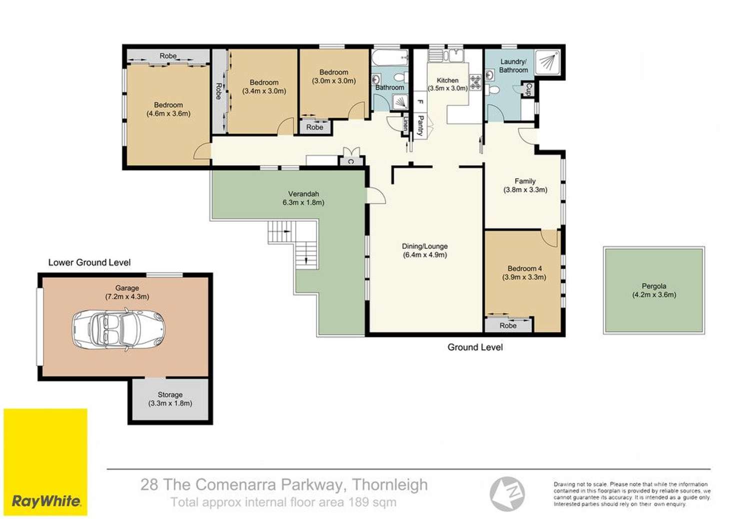 Floorplan of Homely house listing, 28 The Comenarra Parkway, Thornleigh NSW 2120