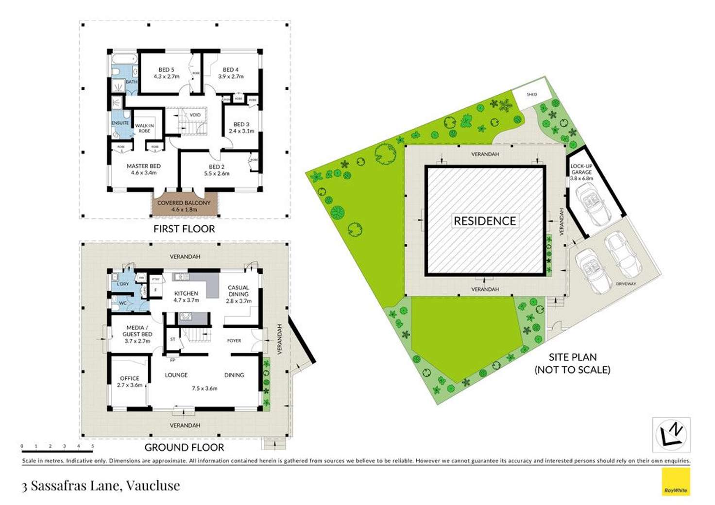 Floorplan of Homely house listing, 3 Sassafras Lane, Vaucluse NSW 2030