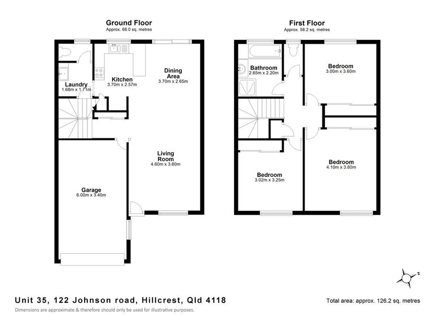 Floorplan of Homely house listing, 35/122 Johnson Road, Hillcrest QLD 4118