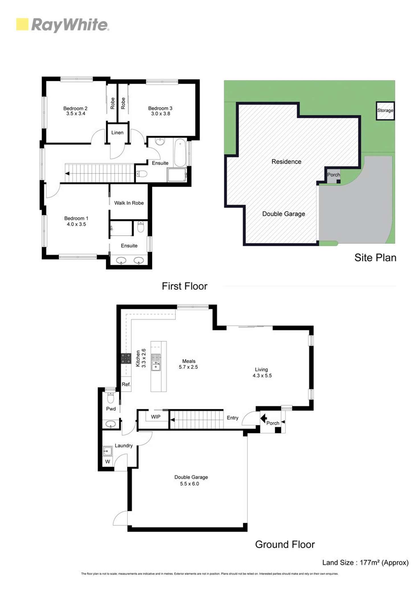 Floorplan of Homely townhouse listing, 2/57 Bayview Road, Frankston VIC 3199
