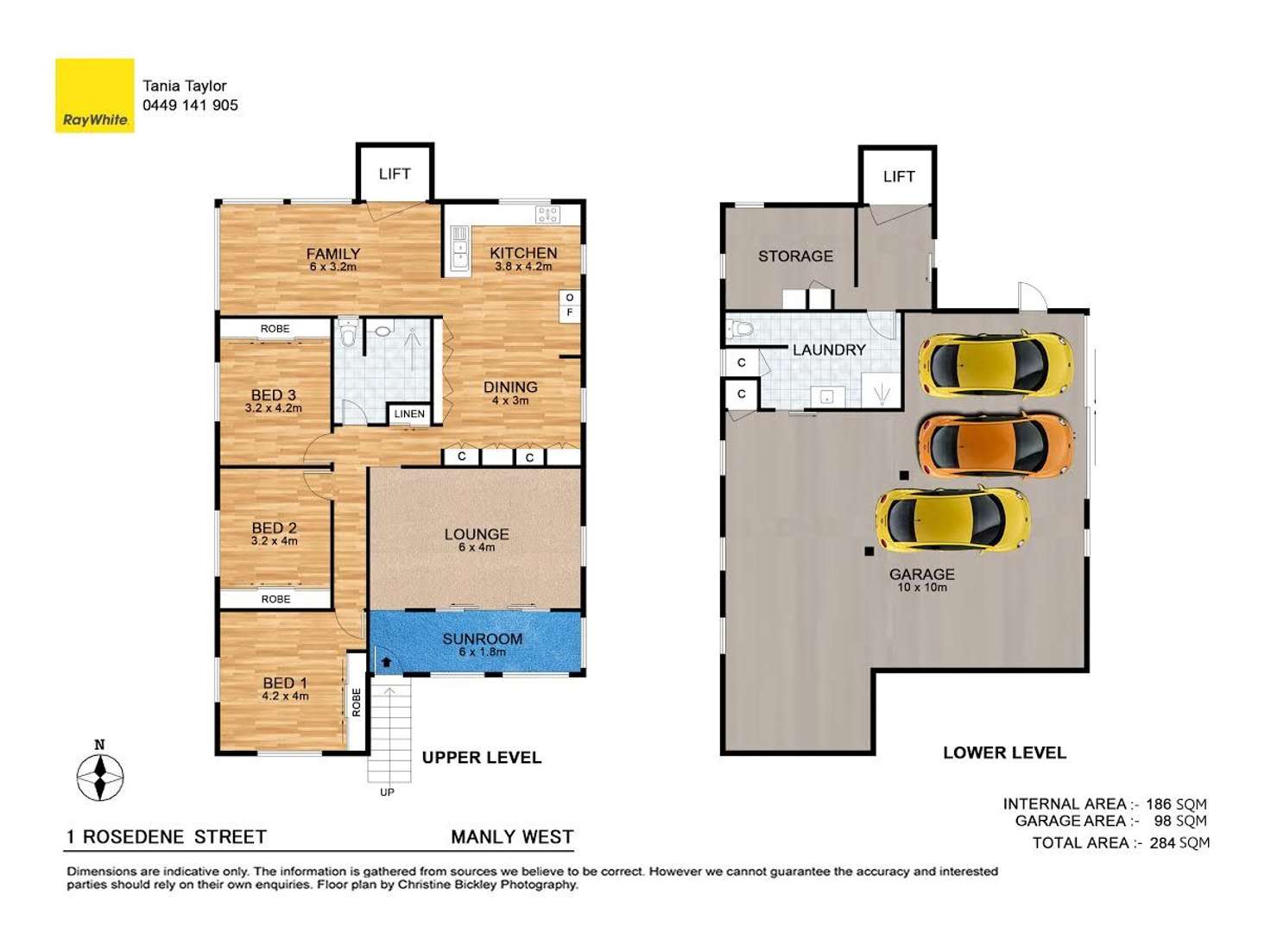 Floorplan of Homely house listing, 1 Rosedene Street, Manly West QLD 4179