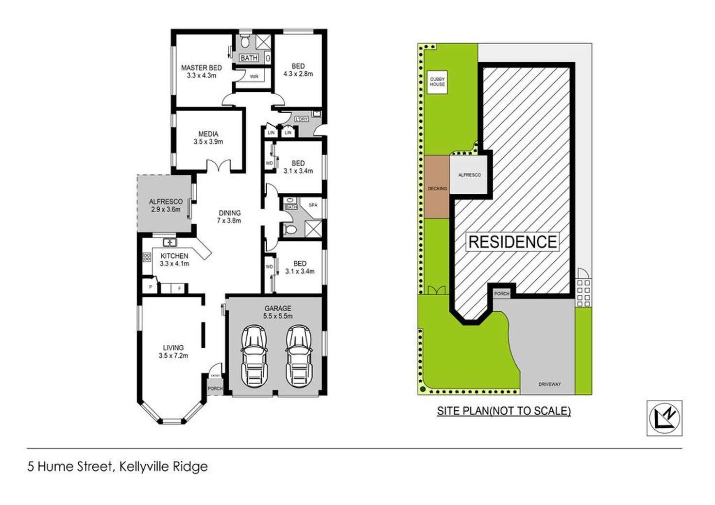 Floorplan of Homely house listing, 5 Hume Street, Kellyville Ridge NSW 2155