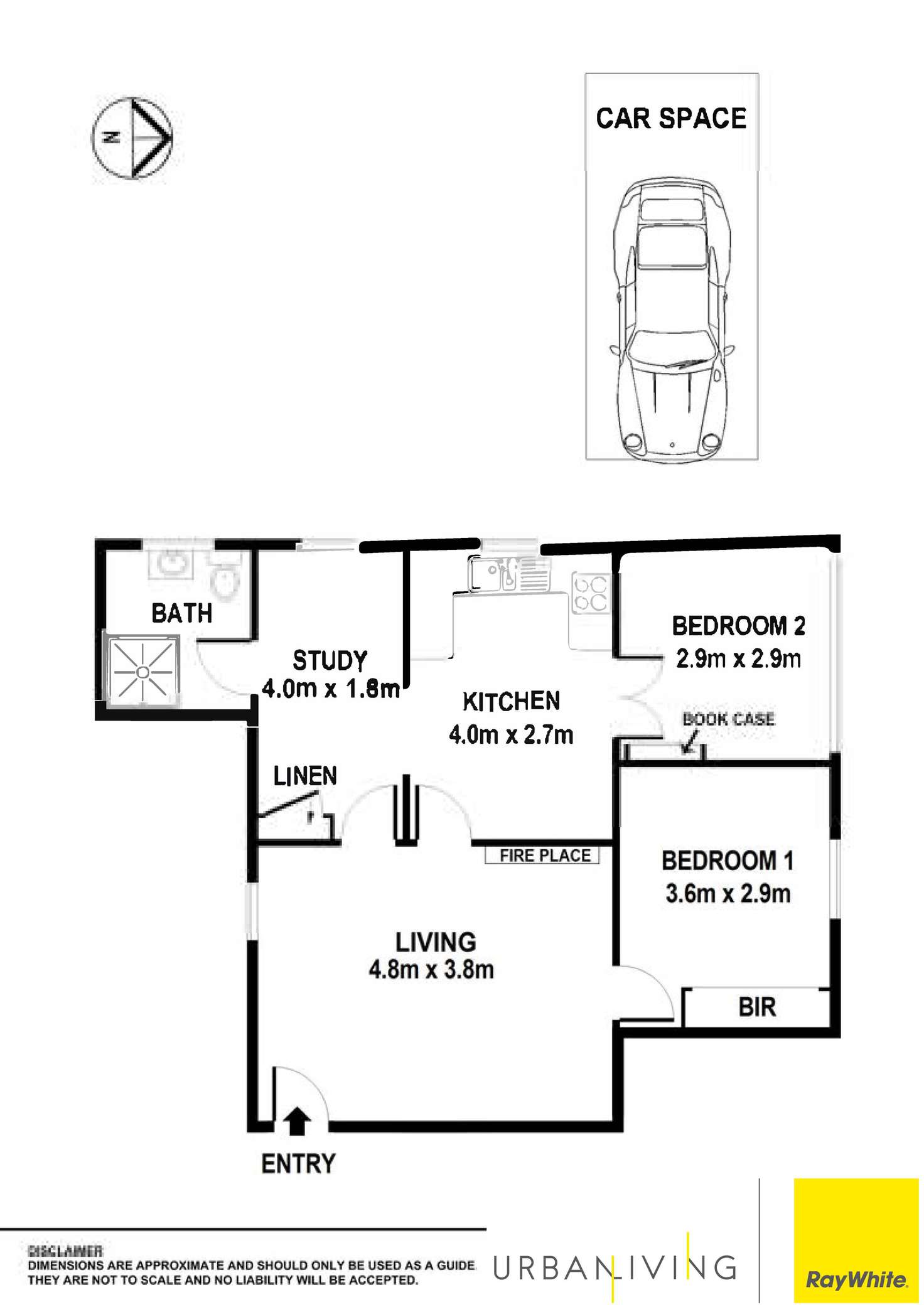 Floorplan of Homely apartment listing, 10/9 Davidson Parade, Cremorne NSW 2090