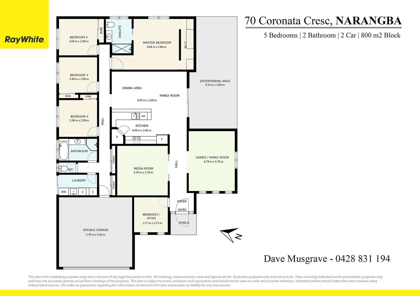 Floorplan of Homely house listing, 70 Coronata Crescent, Narangba QLD 4504
