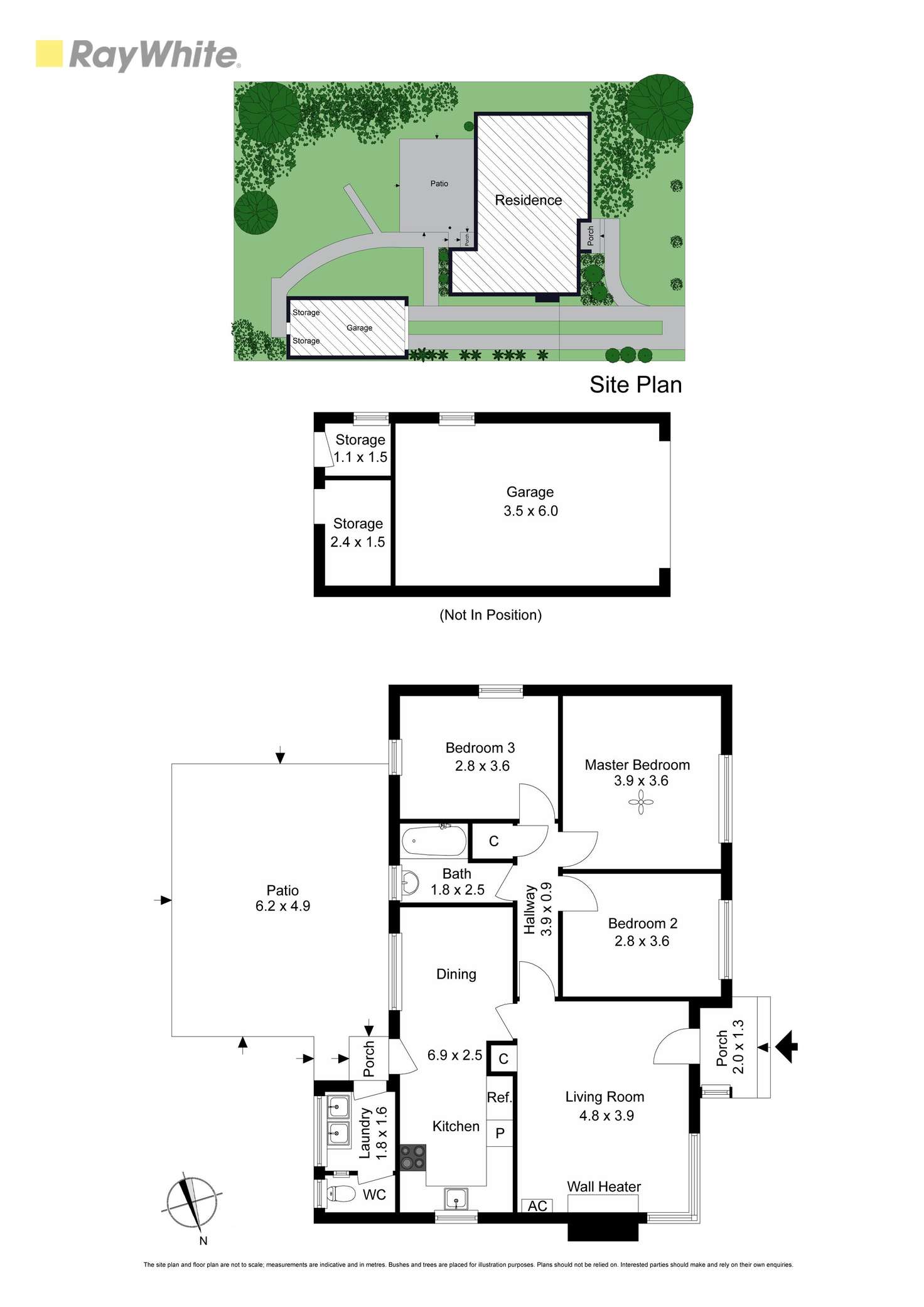 Floorplan of Homely house listing, 20 Robb Street, Spotswood VIC 3015