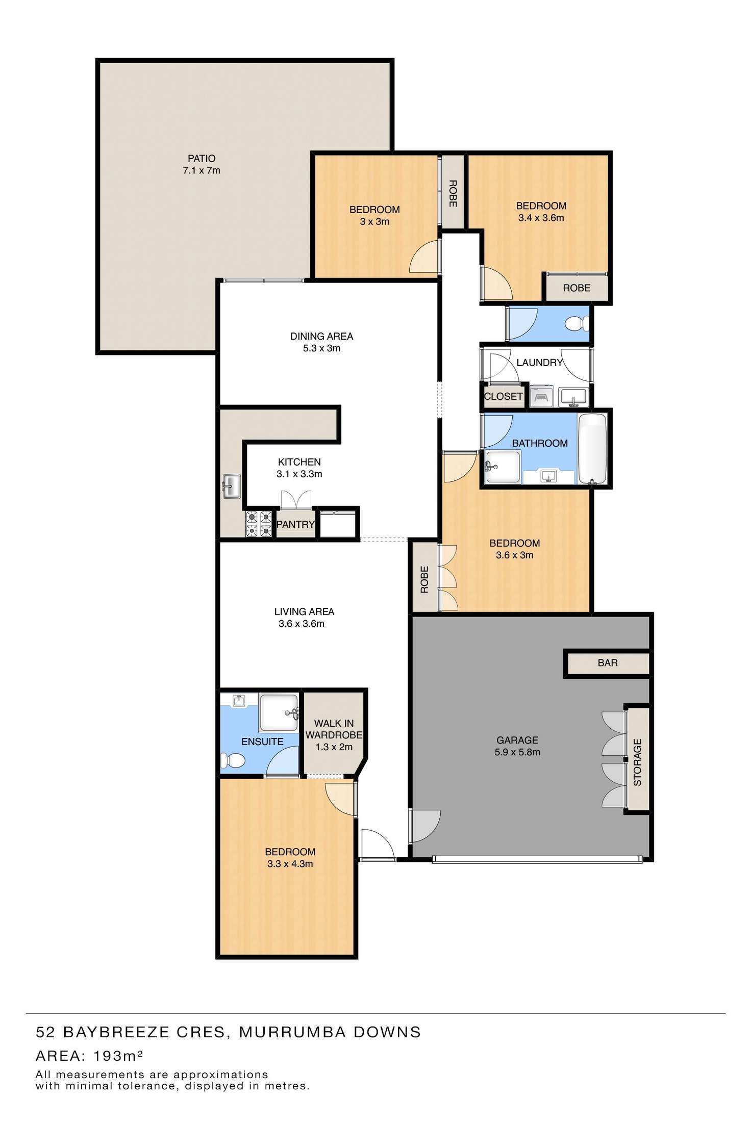 Floorplan of Homely house listing, 52 Baybreeze Crescent, Murrumba Downs QLD 4503