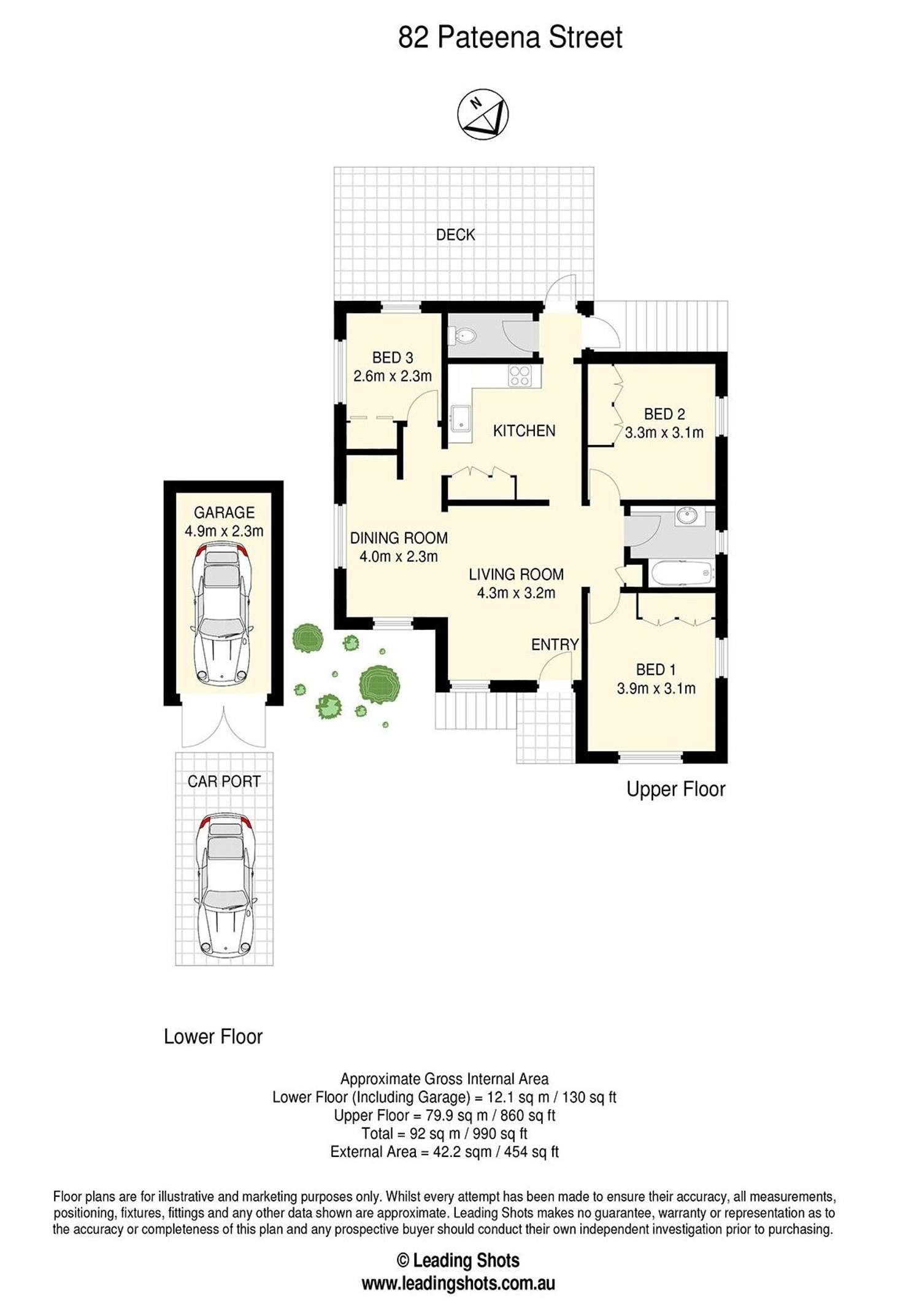 Floorplan of Homely house listing, 82 Pateena Street, Stafford QLD 4053