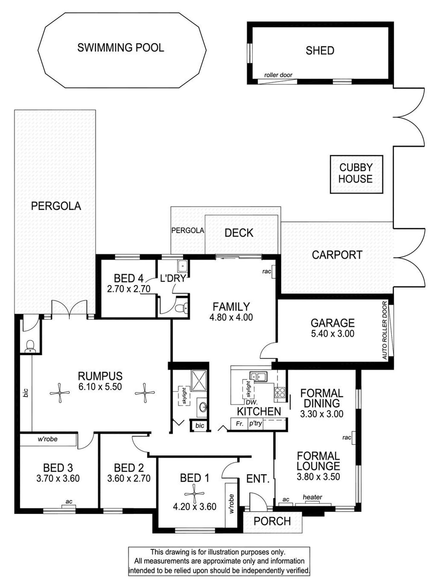 Floorplan of Homely house listing, 3 Wheaton Street, South Plympton SA 5038