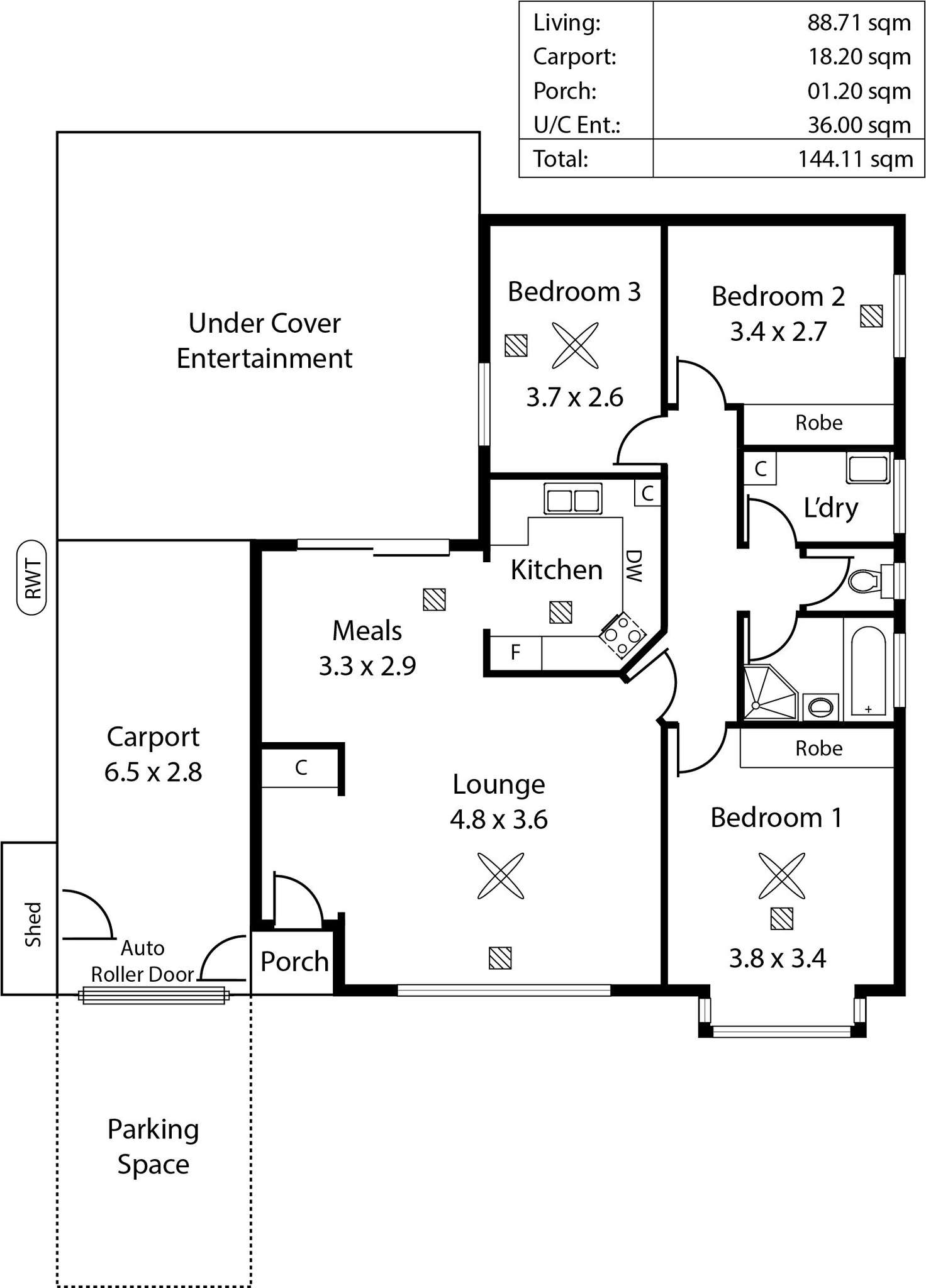 Floorplan of Homely house listing, 12 Victoria Avenue, Camden Park SA 5038