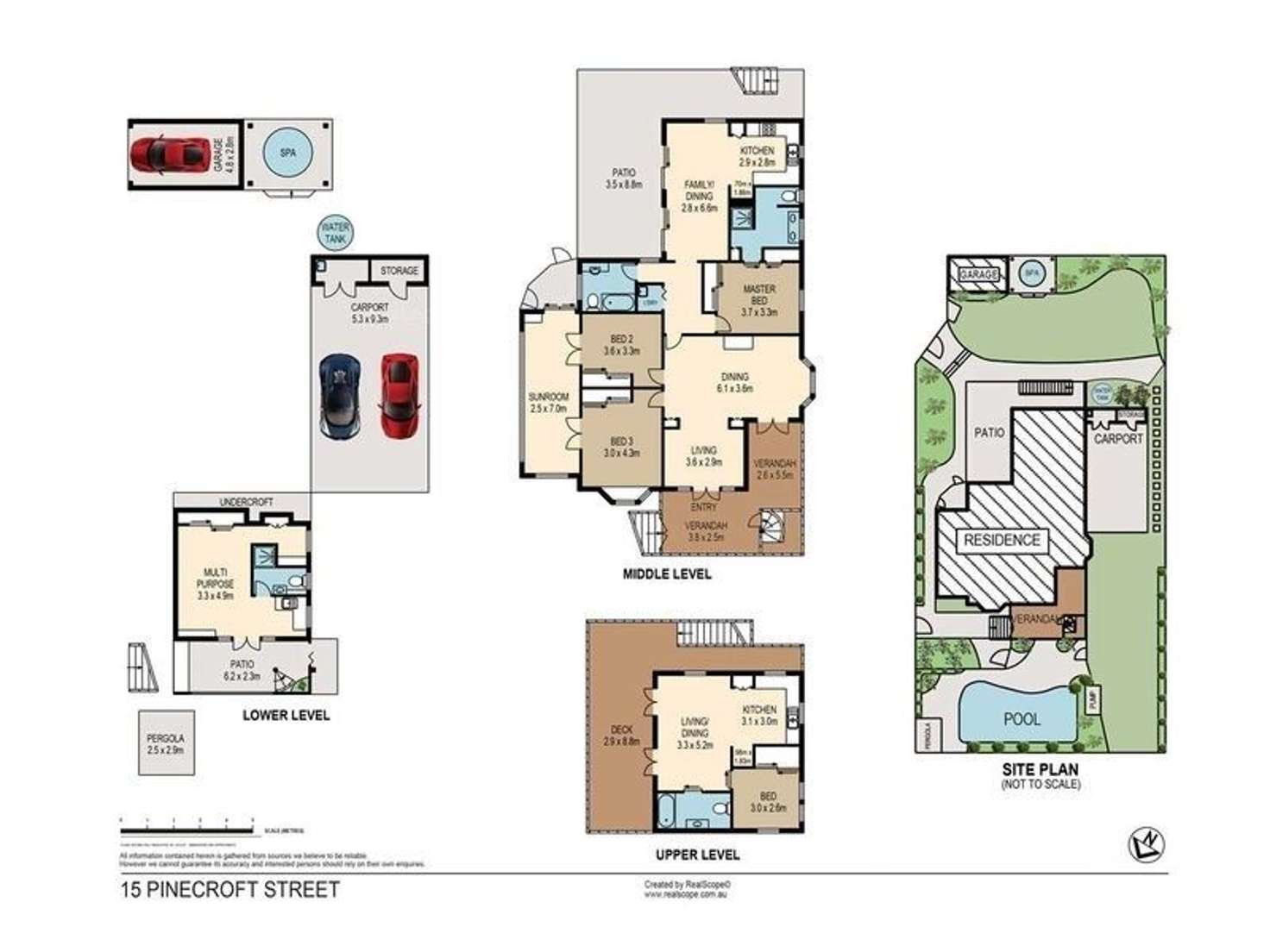 Floorplan of Homely house listing, 15 Pinecroft Street, Camp Hill QLD 4152