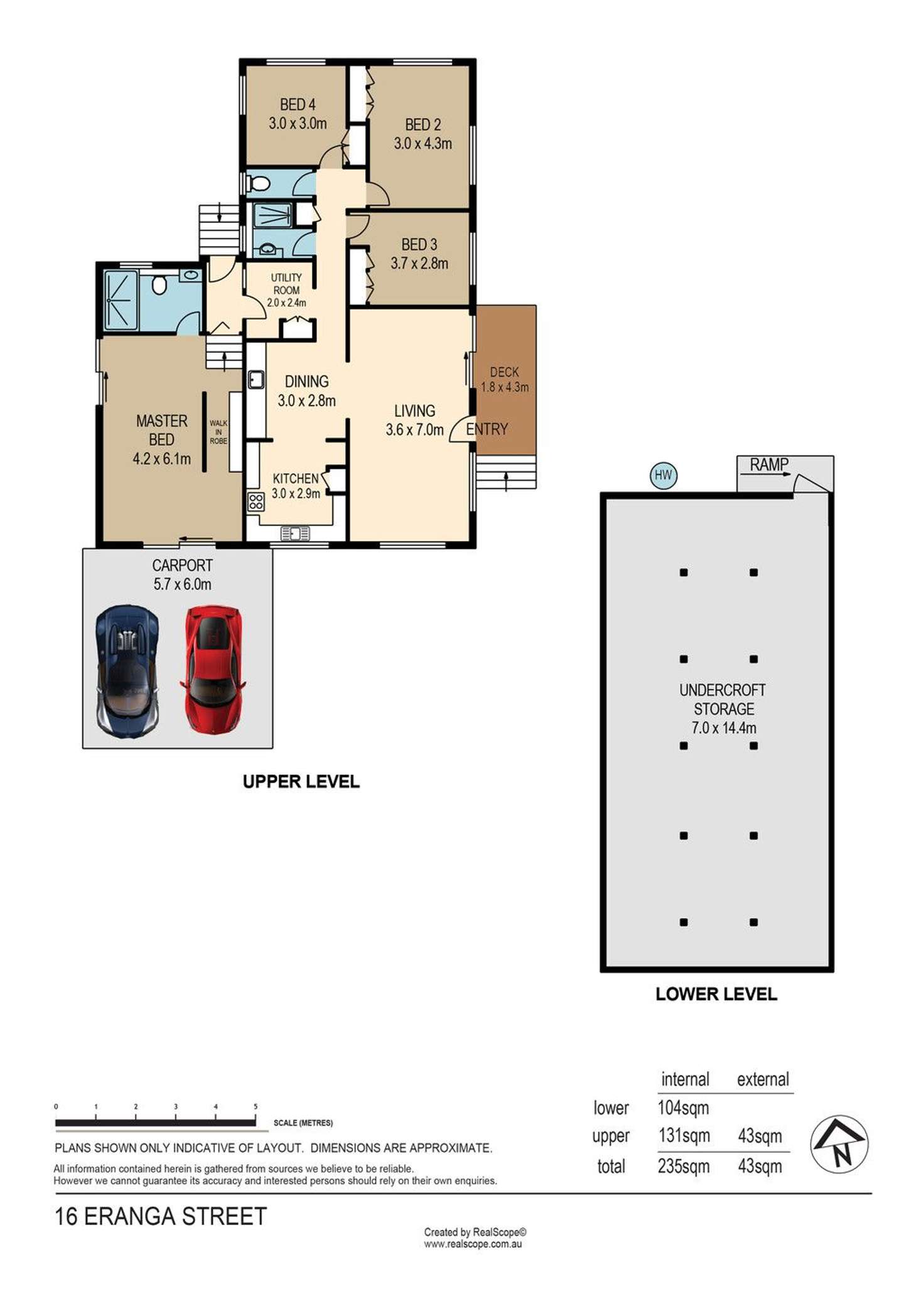 Floorplan of Homely house listing, 16 Eranga Street, The Gap QLD 4061