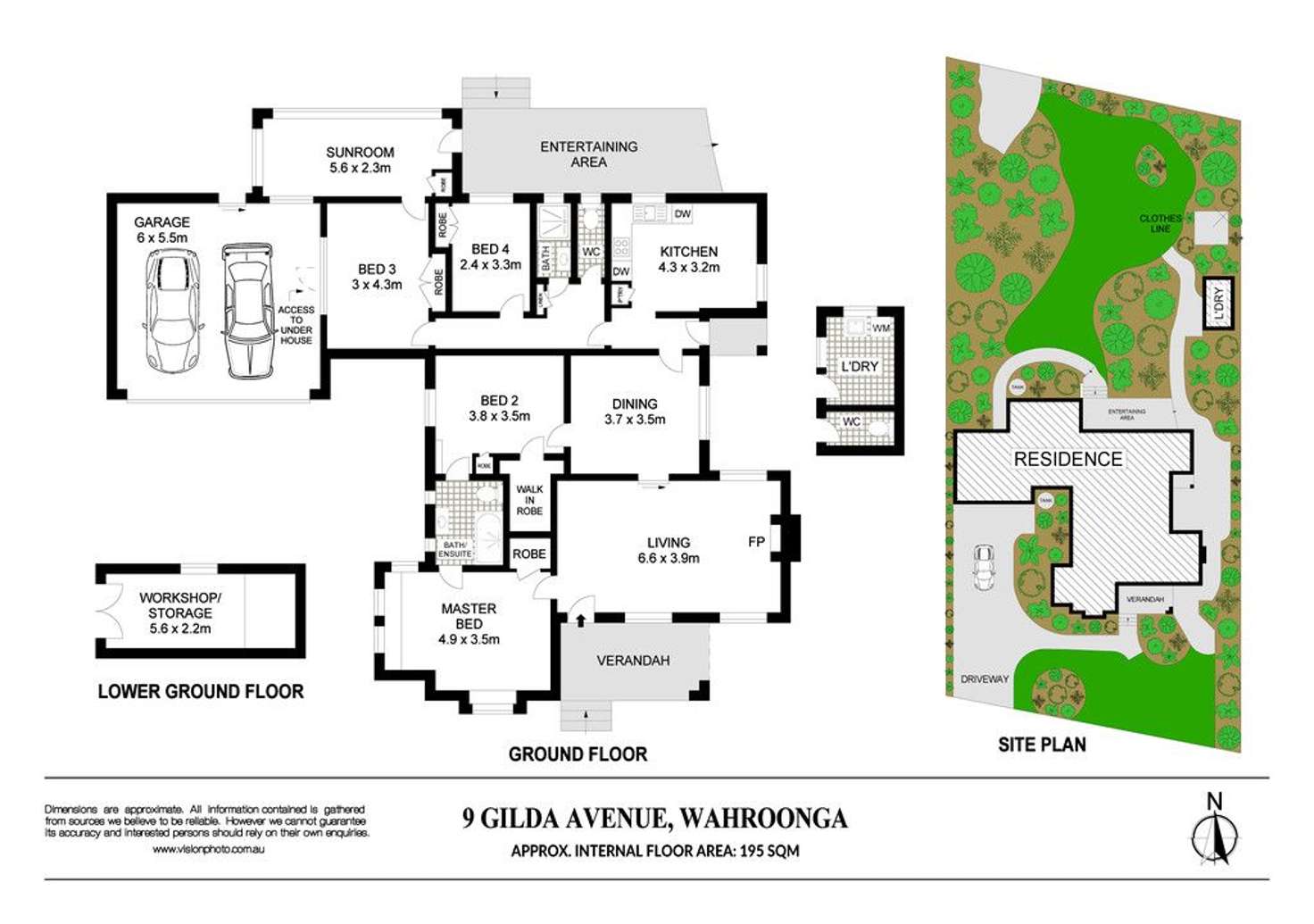 Floorplan of Homely house listing, 9 Gilda Avenue, Wahroonga NSW 2076