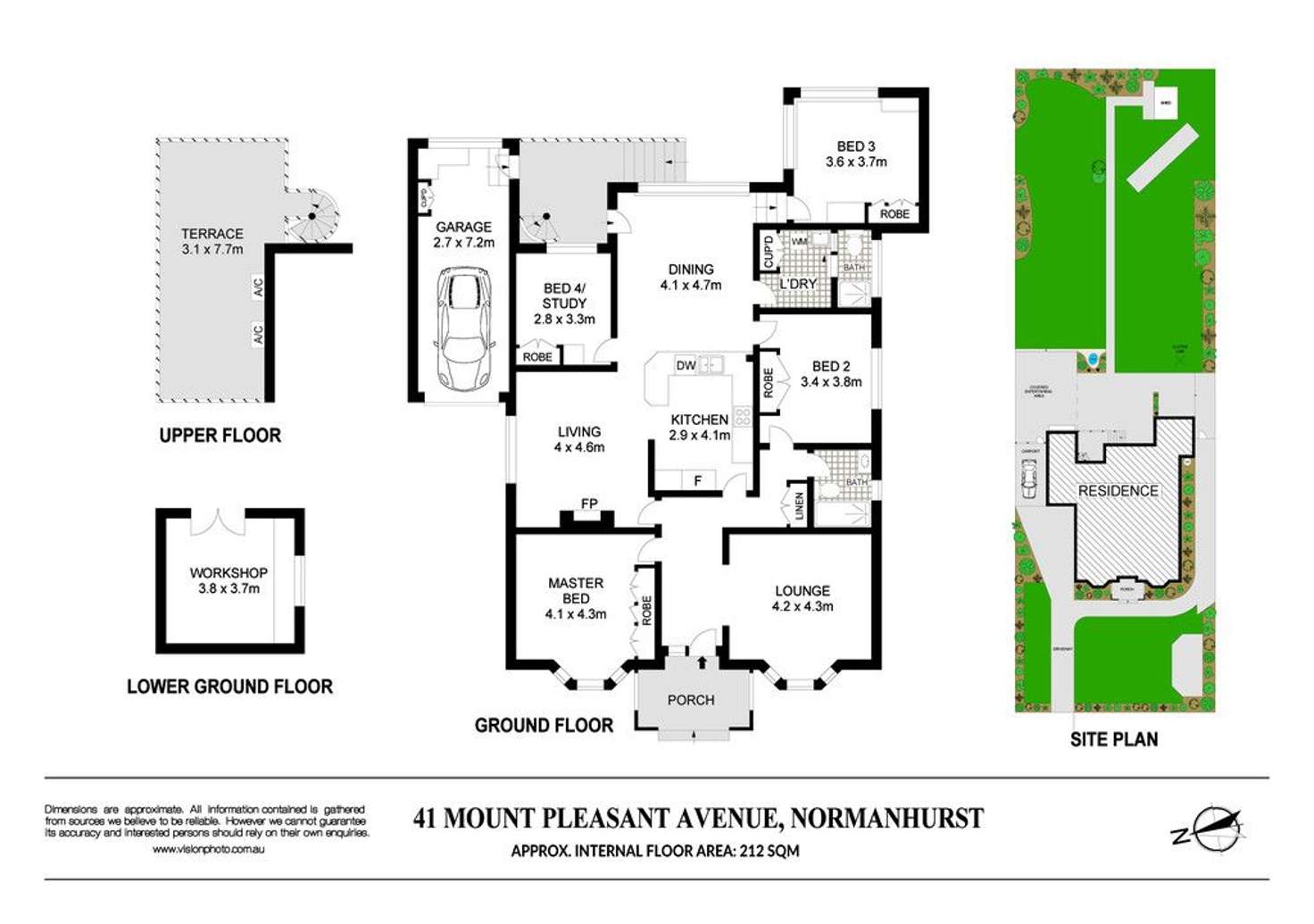 Floorplan of Homely house listing, 41 Mount Pleasant Avenue, Normanhurst NSW 2076