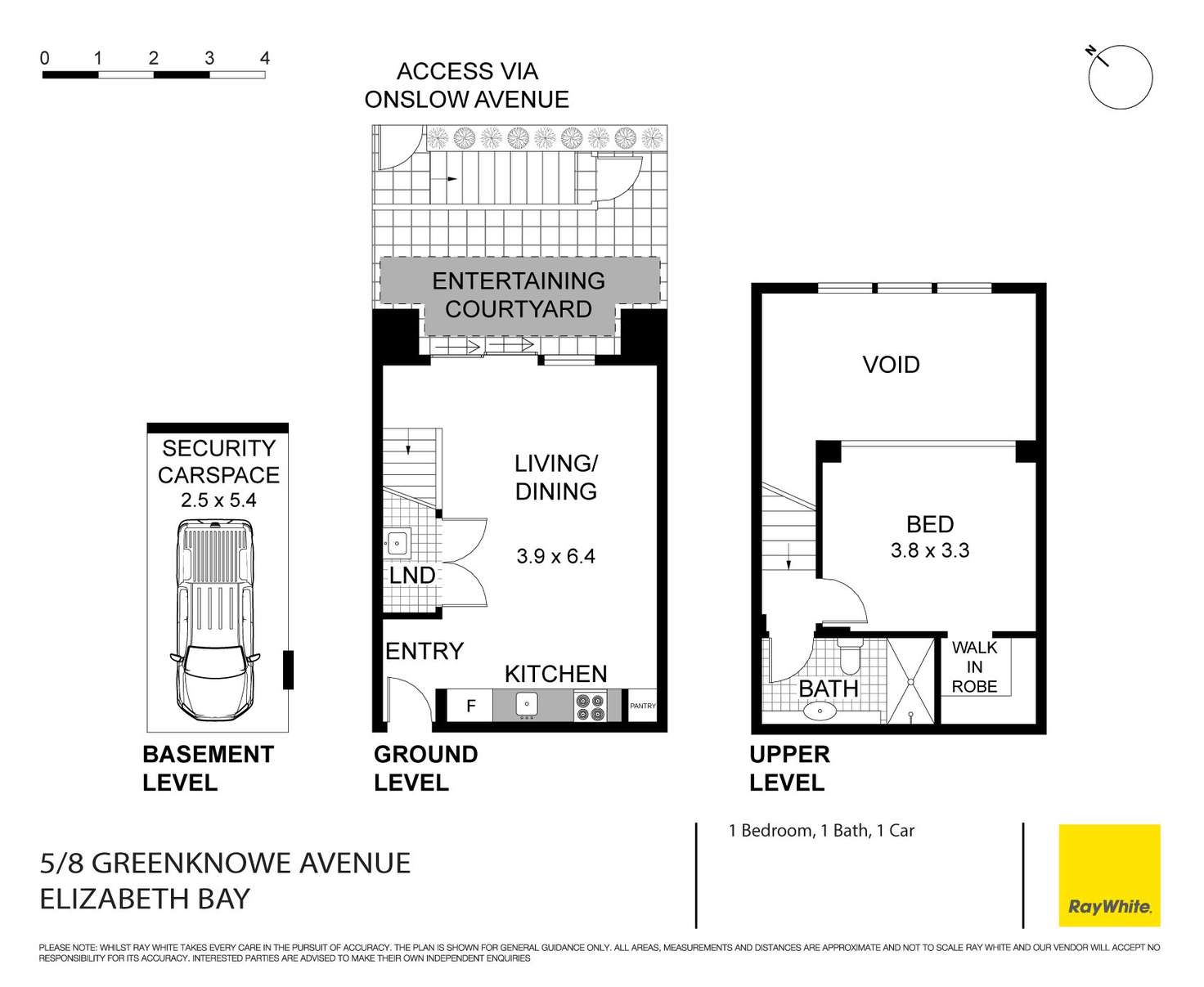 Floorplan of Homely apartment listing, 5/8 Greenknowe Avenue, Elizabeth Bay NSW 2011