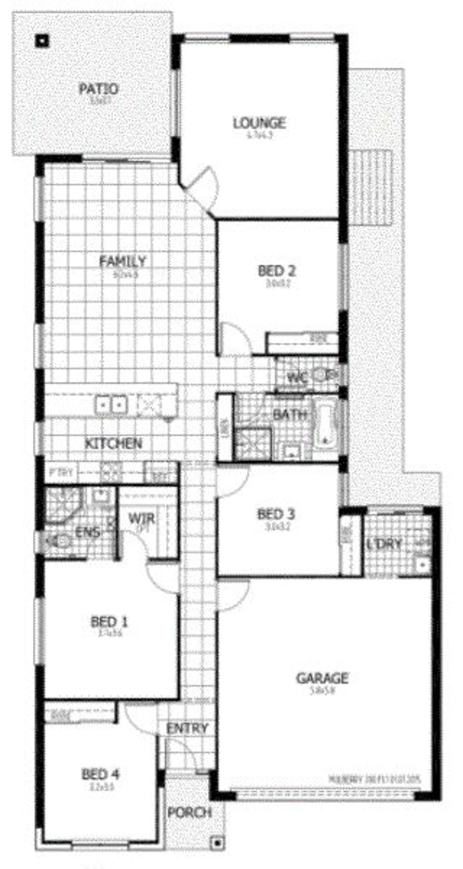 Floorplan of Homely house listing, 35 Lamont Street, Coomera QLD 4209