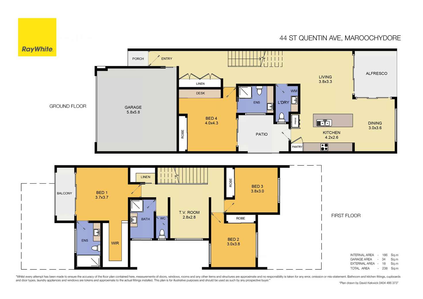 Floorplan of Homely house listing, 44 Saint Quentin Avenue, Maroochydore QLD 4558