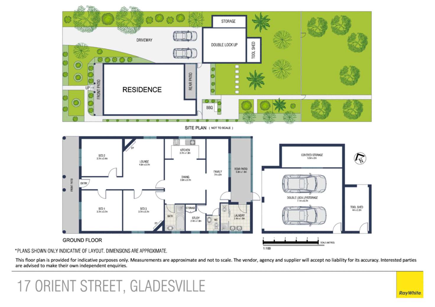 Floorplan of Homely house listing, 17 Orient Street, Gladesville NSW 2111