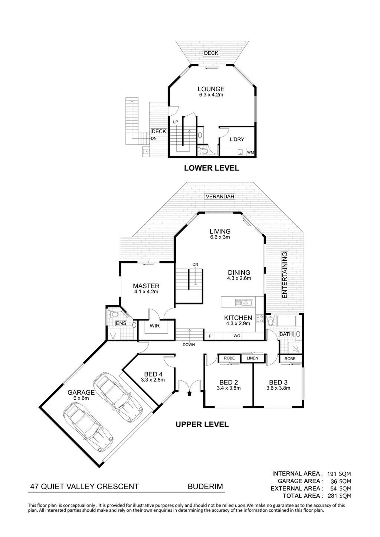 Floorplan of Homely house listing, 47 Quiet Valley Crescent, Buderim QLD 4556