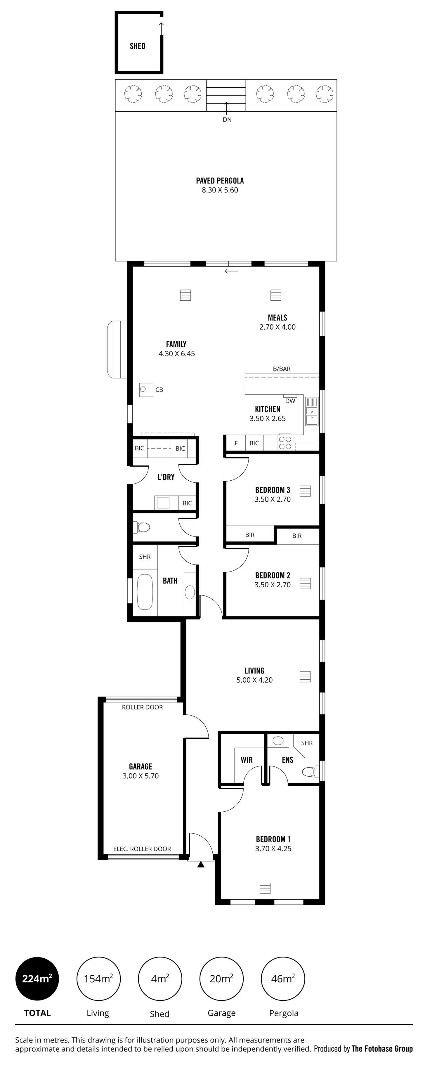 Floorplan of Homely house listing, 19B Baker Street, Littlehampton SA 5250