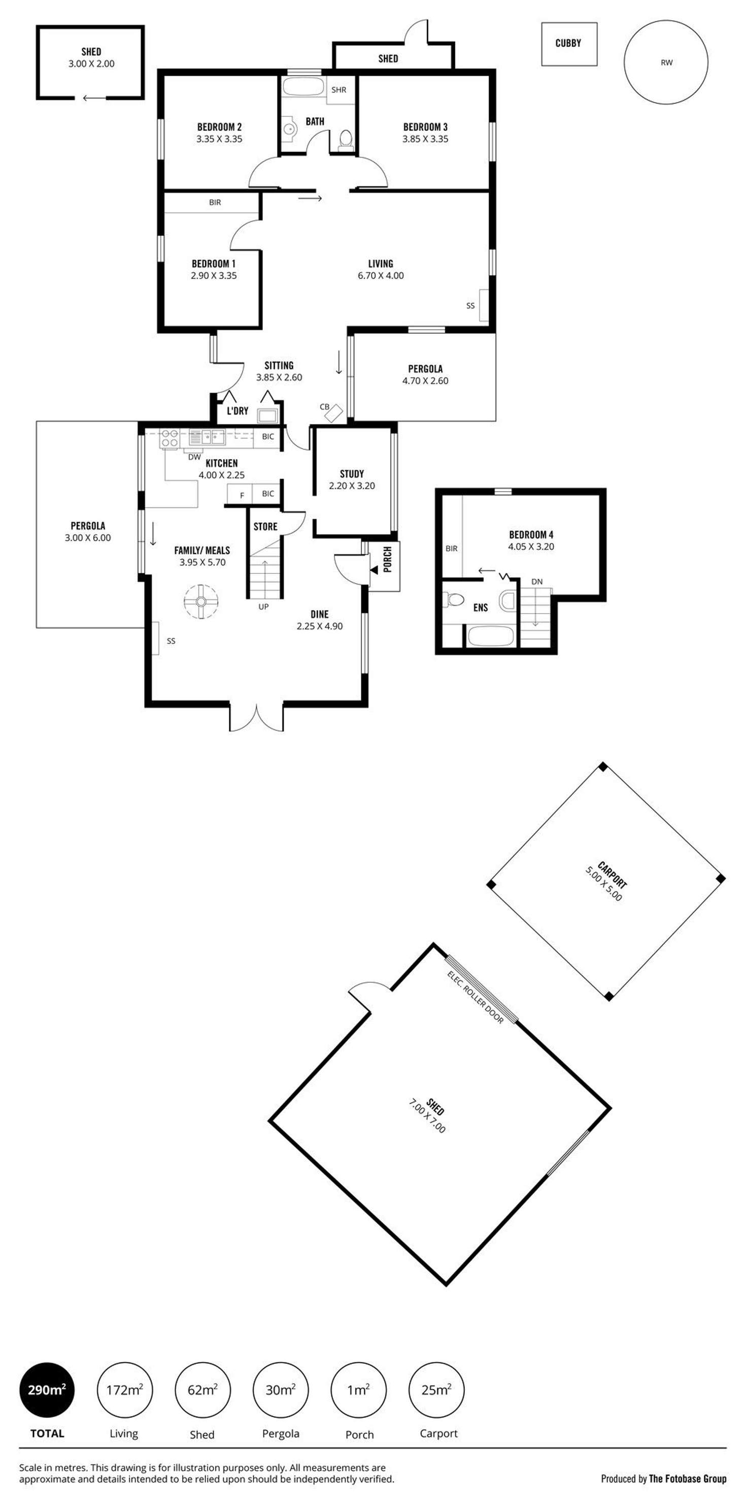 Floorplan of Homely house listing, 16A Wilpena Terrace, Aldgate SA 5154