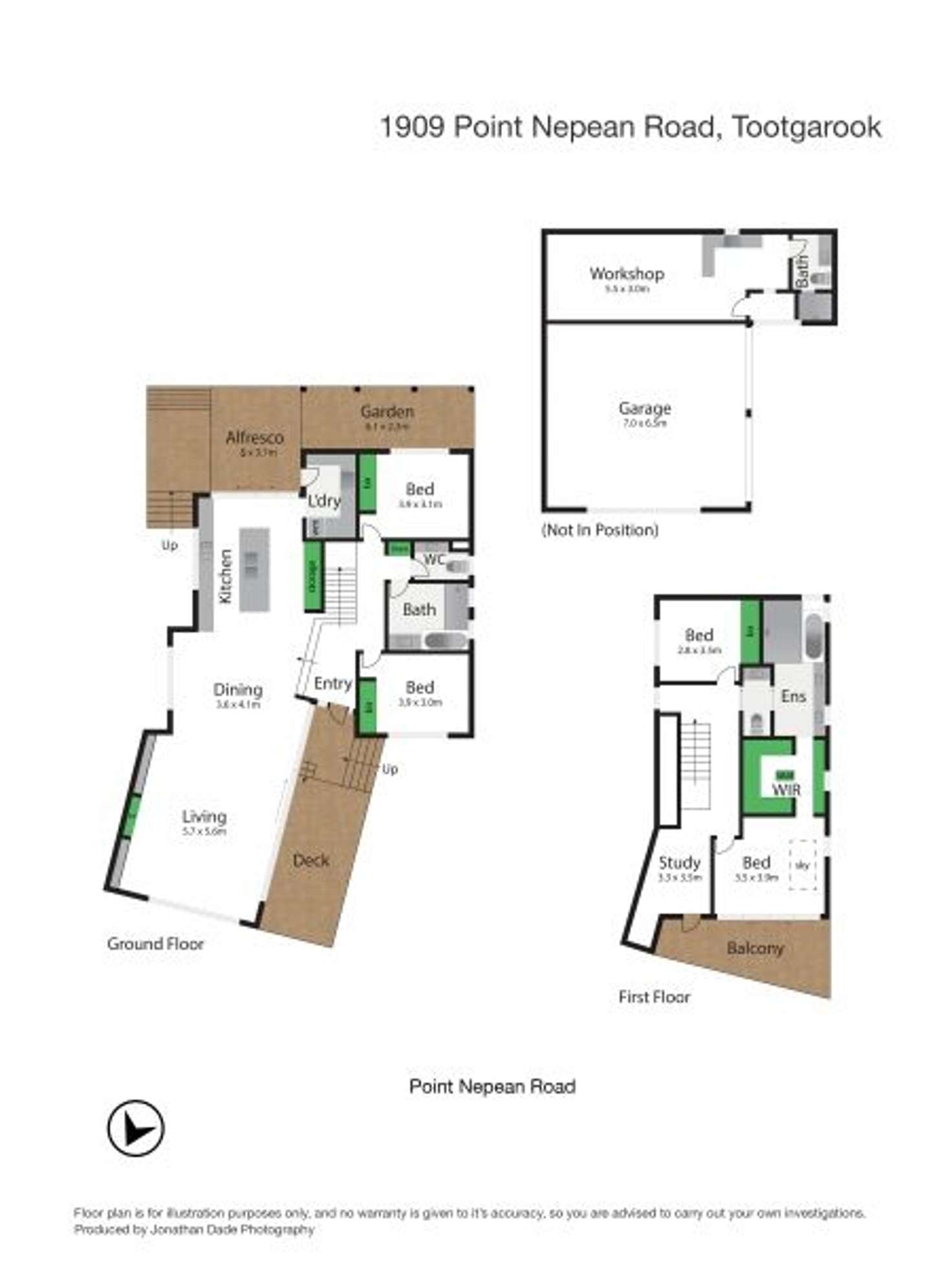 Floorplan of Homely house listing, 1909 Point Nepean Road, Tootgarook VIC 3941