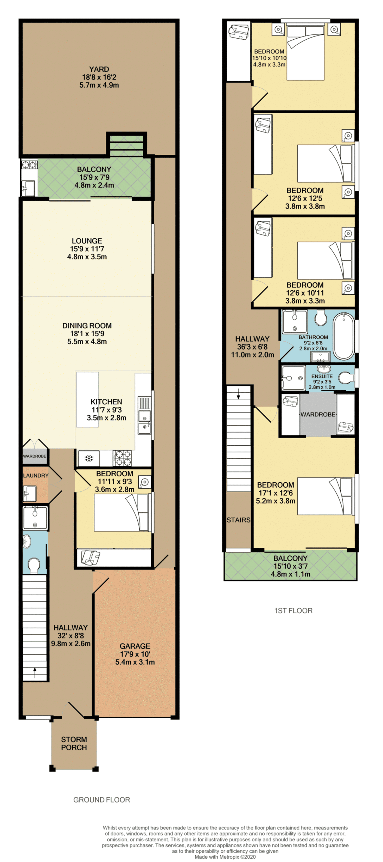Floorplan of Homely house listing, 32A Arcadia Street, Merrylands NSW 2160