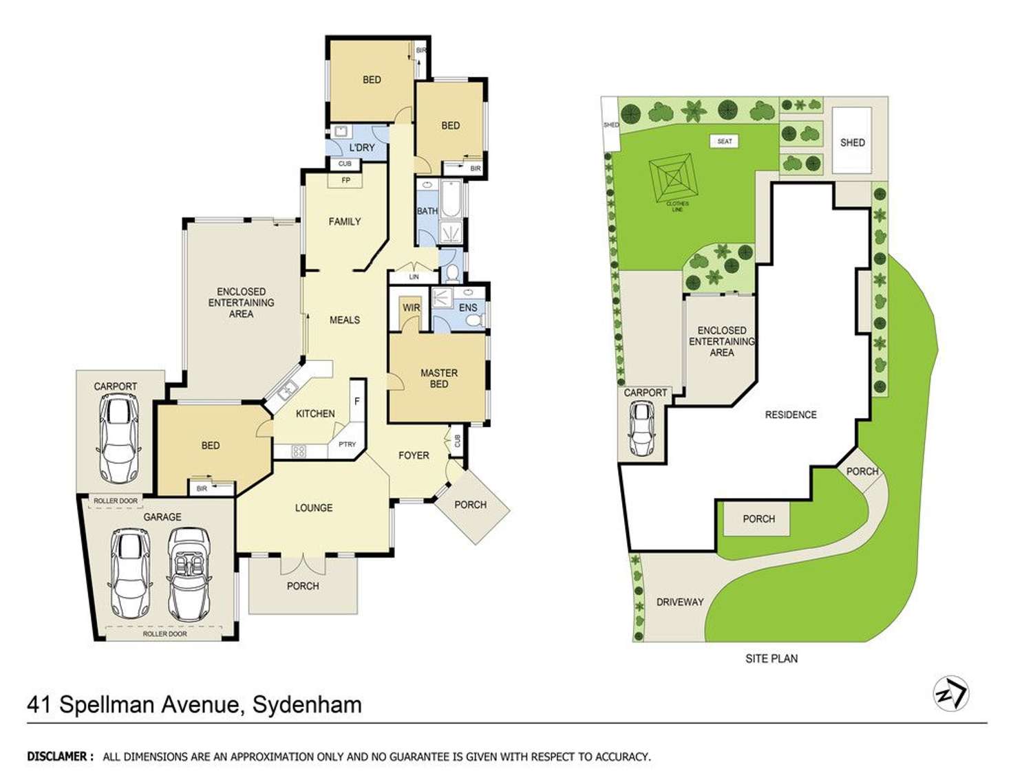 Floorplan of Homely house listing, 41 Spellman Avenue, Sydenham VIC 3037