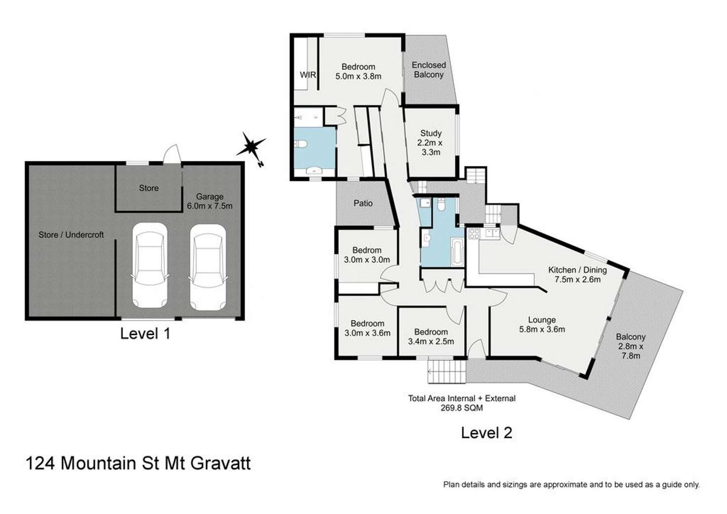 Floorplan of Homely house listing, 124 Mountain Street, Mount Gravatt QLD 4122