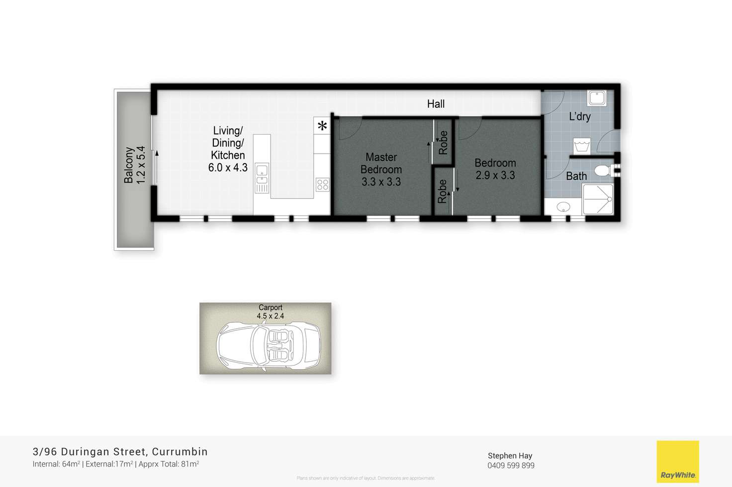 Floorplan of Homely unit listing, 3/96 Duringan Street, Currumbin QLD 4223