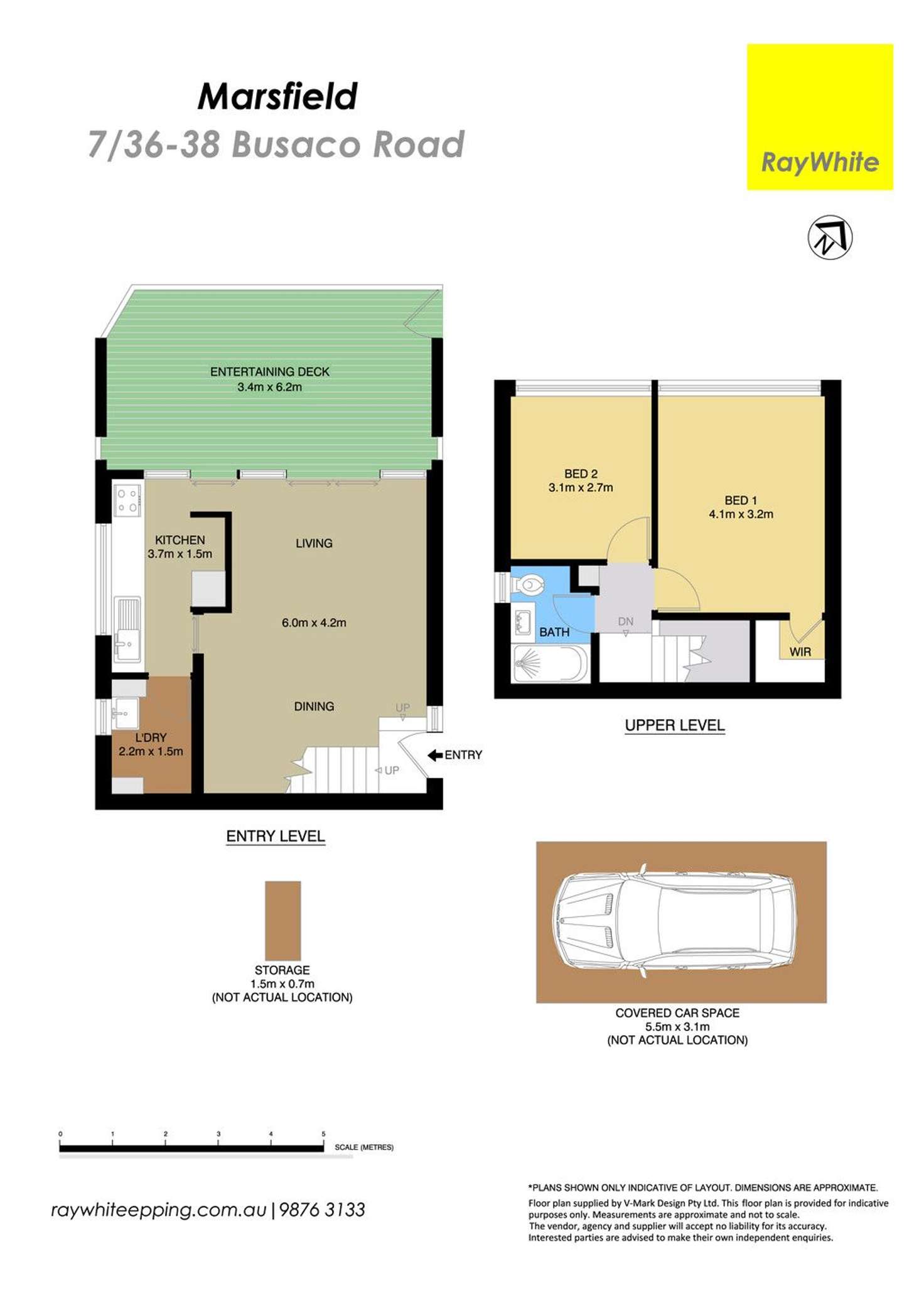Floorplan of Homely townhouse listing, 7/36-38 Busaco Road, Marsfield NSW 2122