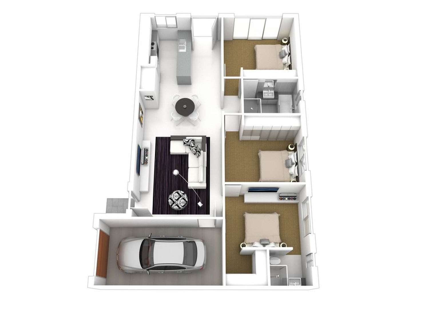Floorplan of Homely unit listing, 4D Yass Street, Young NSW 2594