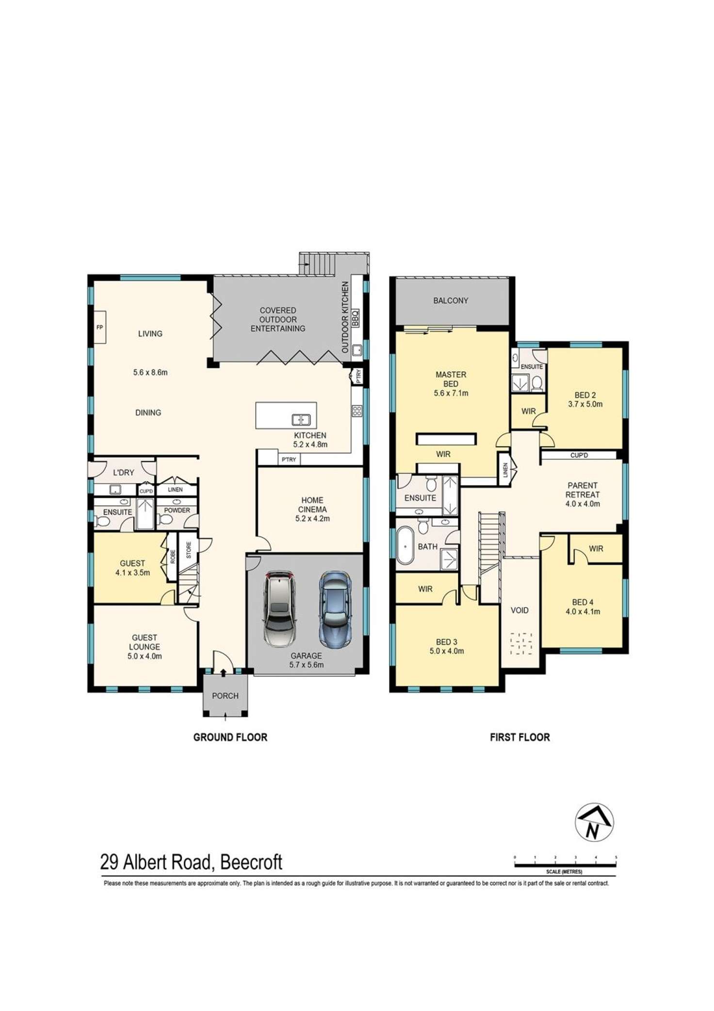 Floorplan of Homely house listing, 29D Albert Road, Beecroft NSW 2119