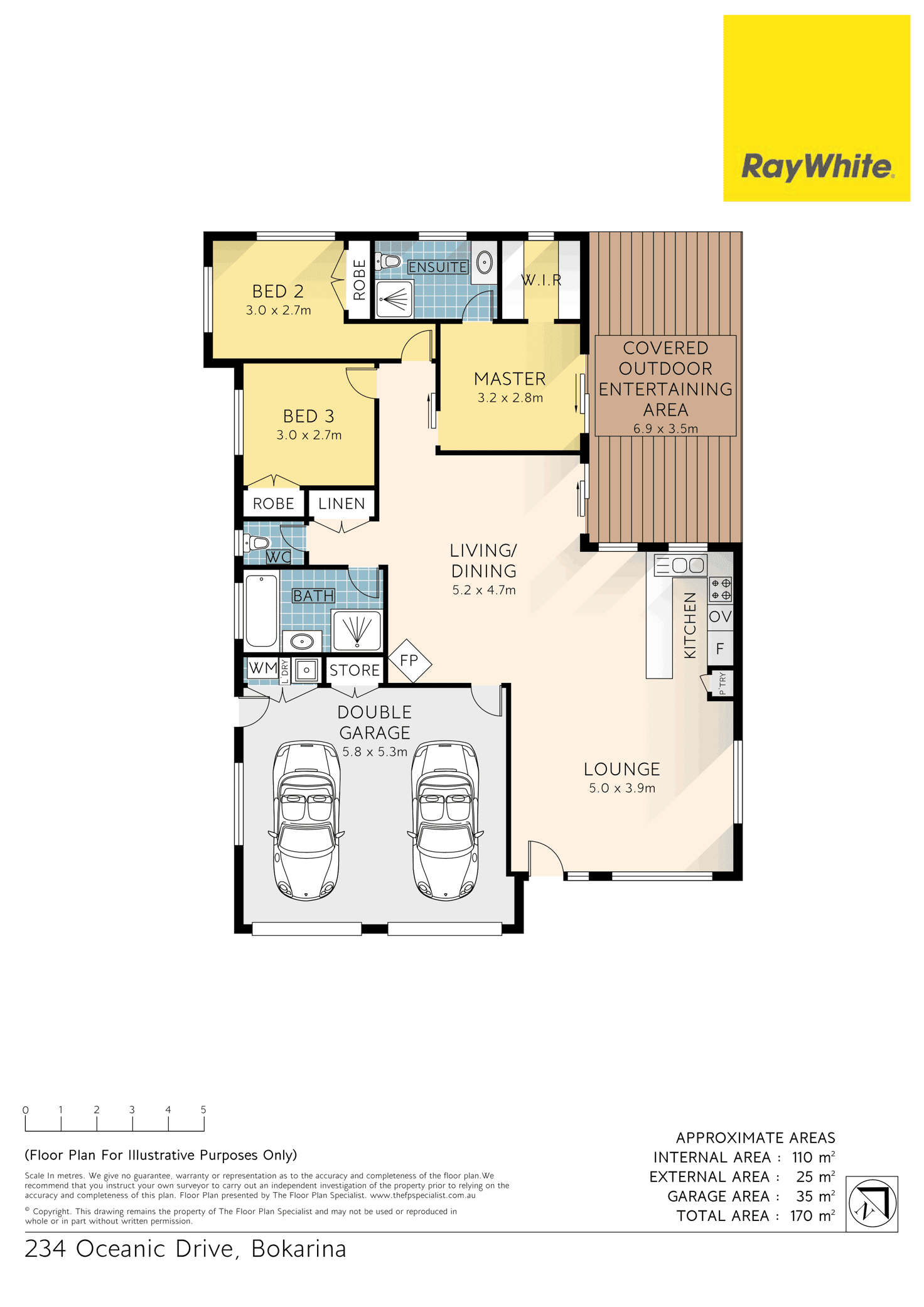 Floorplan of Homely house listing, 234 Oceanic Drive, Bokarina QLD 4575