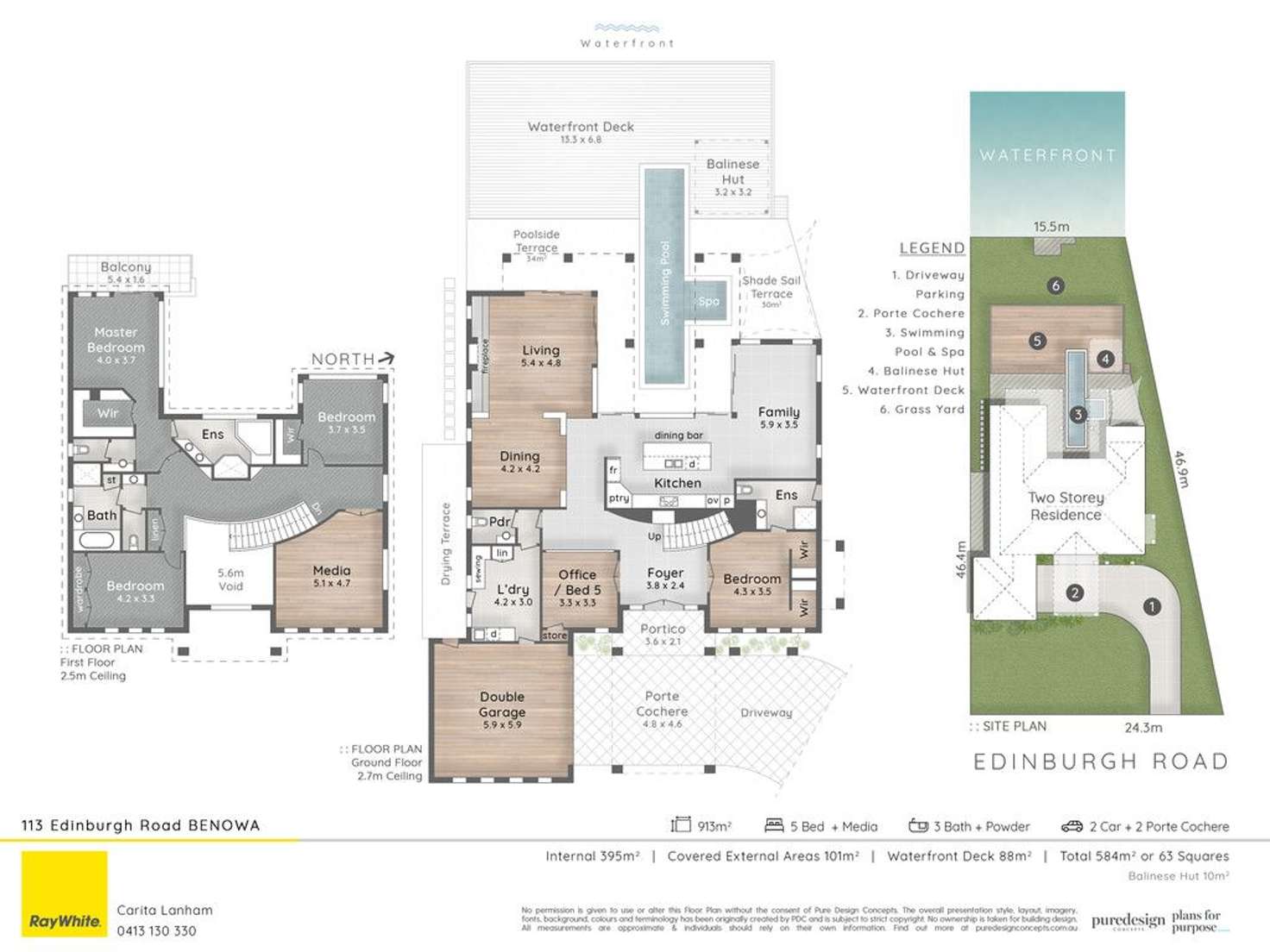 Floorplan of Homely house listing, 113 Edinburgh Road, Benowa Waters QLD 4217