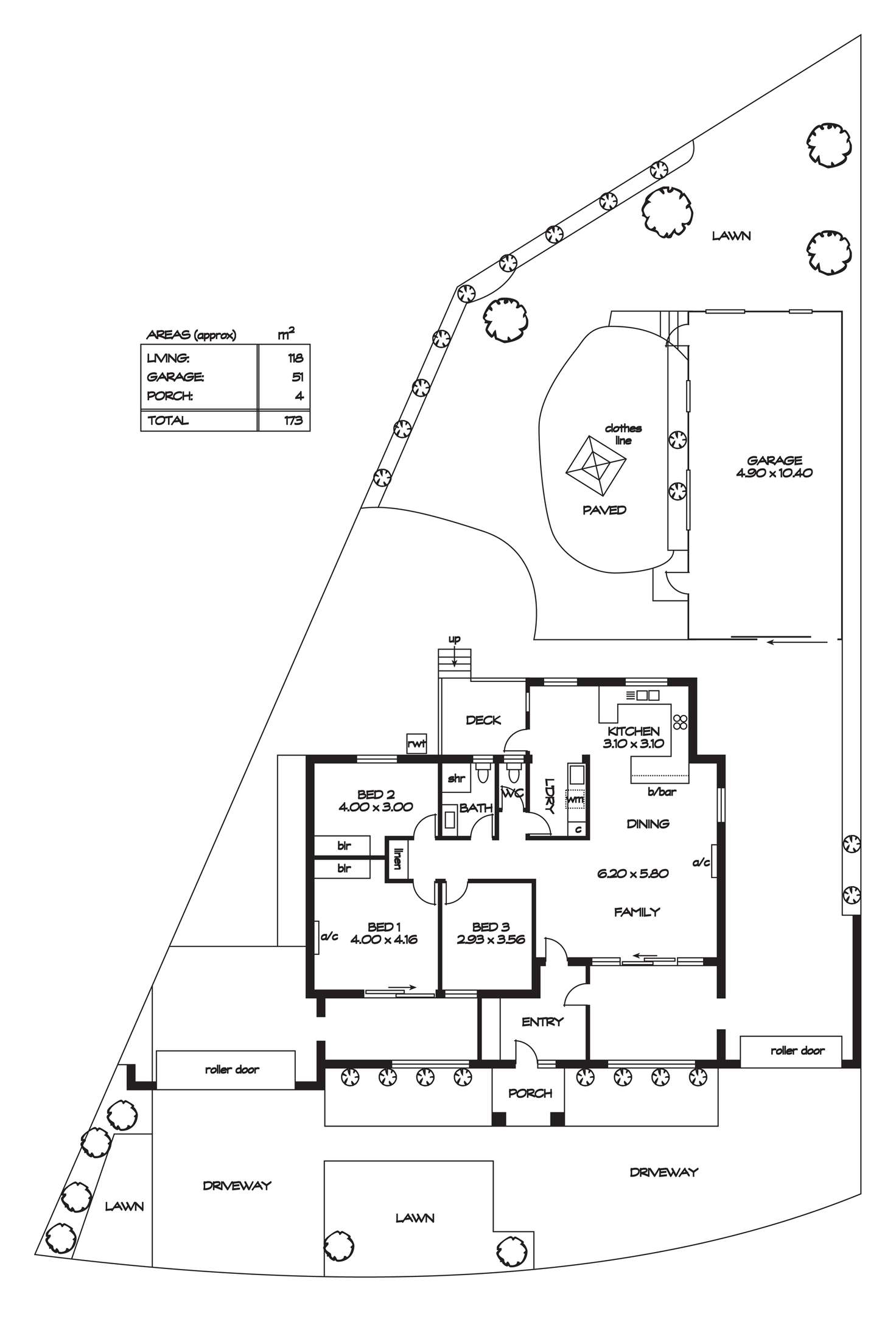 Floorplan of Homely house listing, 4 Indora Avenue, Ingle Farm SA 5098