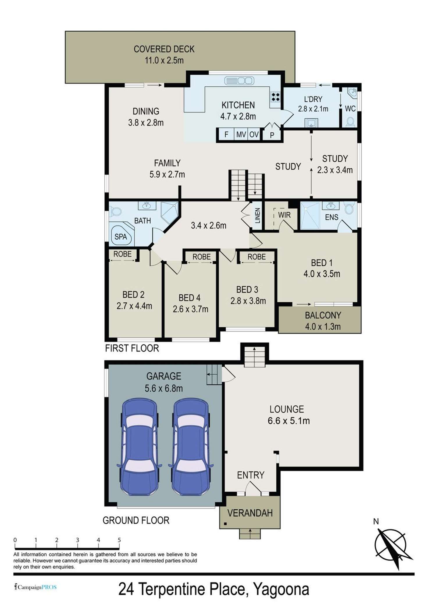 Floorplan of Homely house listing, 24 Terpentine Place, Yagoona NSW 2199