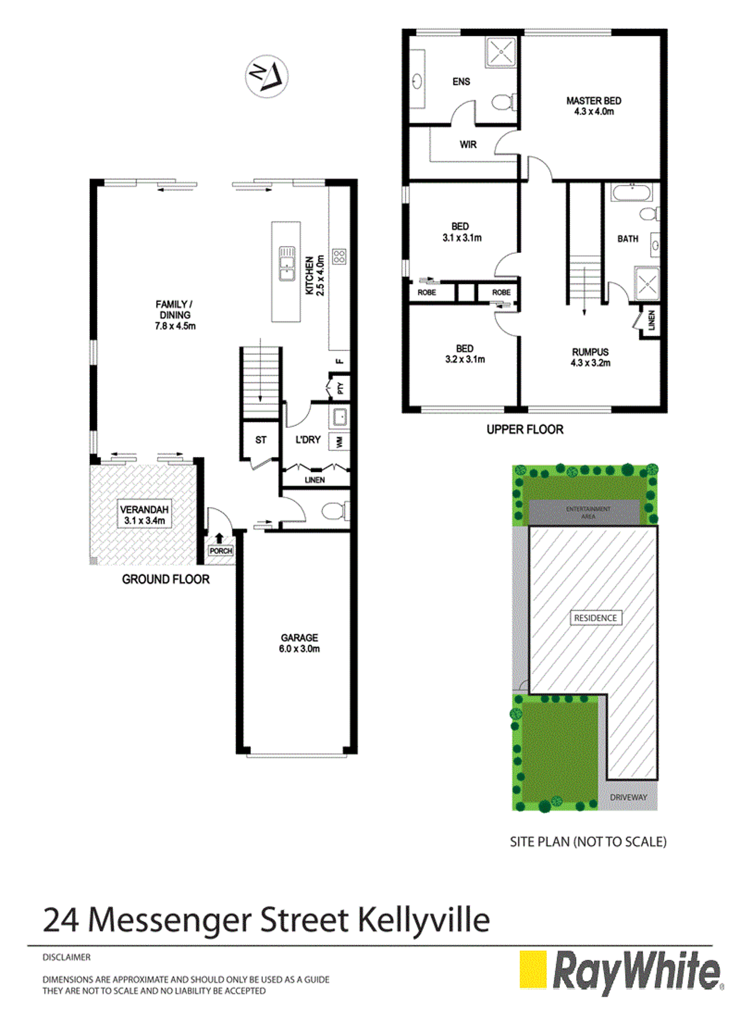 Floorplan of Homely house listing, 24 Messenger Street, Kellyville NSW 2155