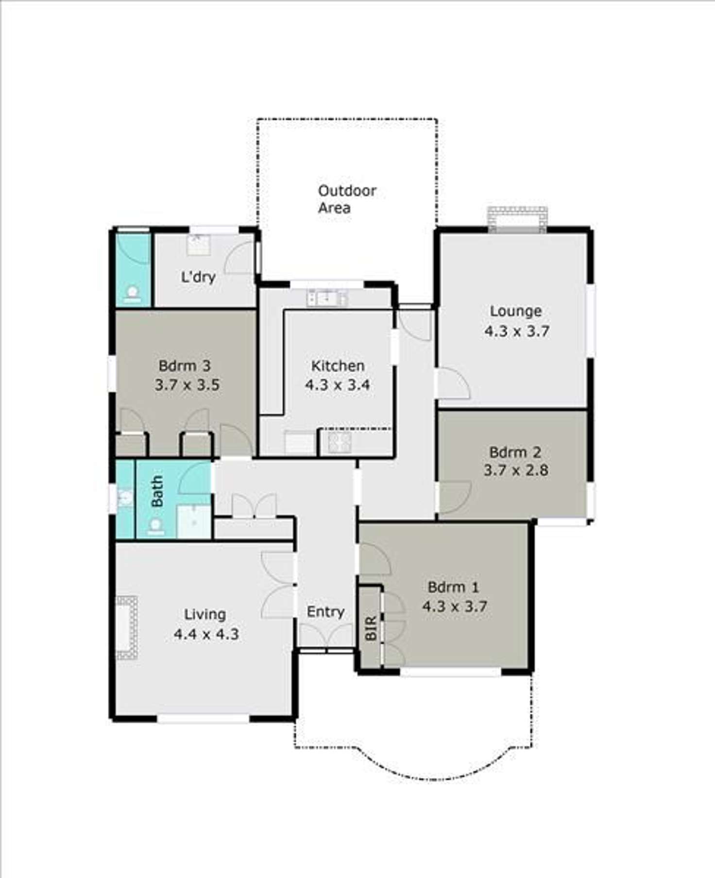Floorplan of Homely house listing, 138 Humffray Street, Ballarat North VIC 3350