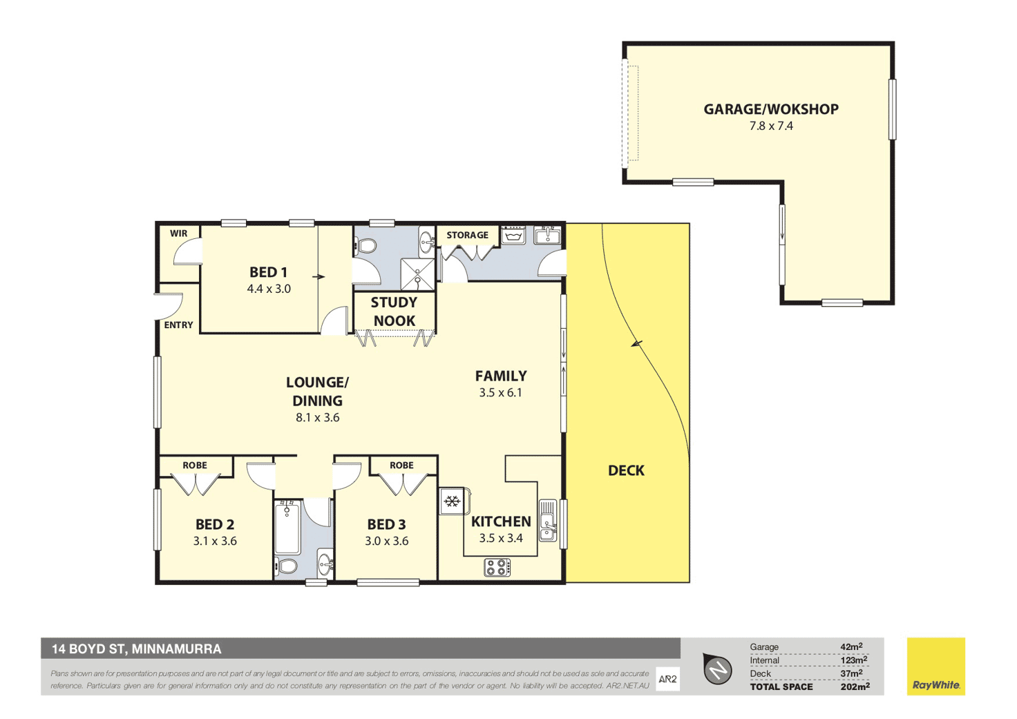 Floorplan of Homely house listing, 14 Boyd Street, Minnamurra NSW 2533